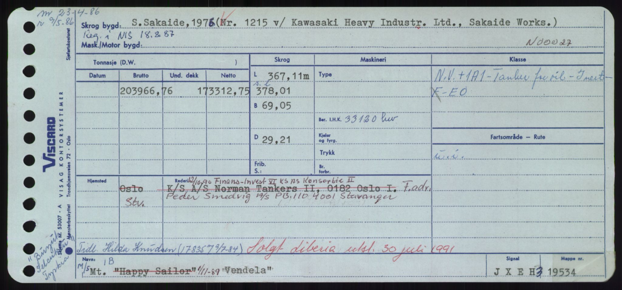 Sjøfartsdirektoratet med forløpere, Skipsmålingen, AV/RA-S-1627/H/Hd/L0040: Fartøy, U-Ve, s. 611