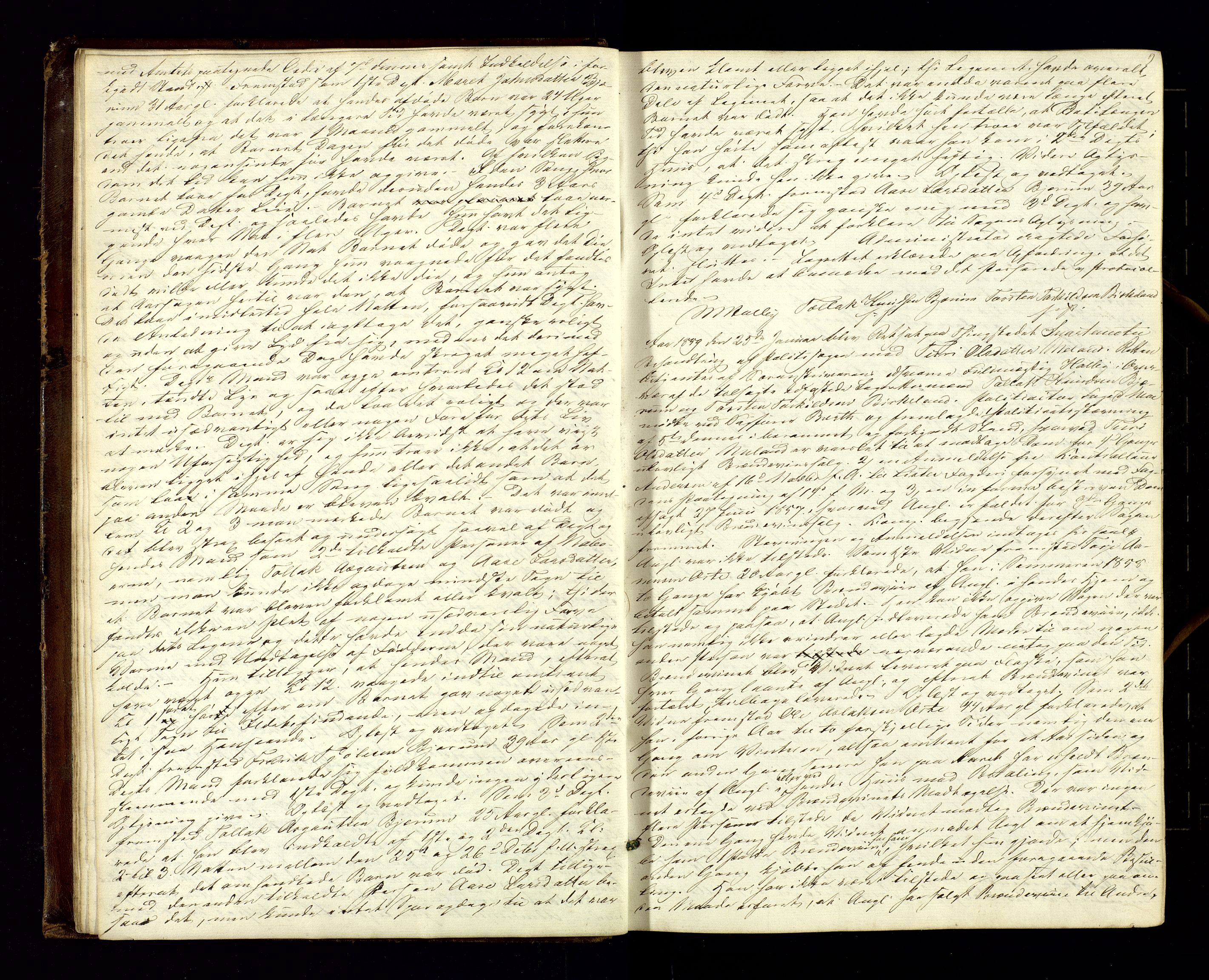 Lyngdal sorenskriveri, AV/SAK-1221-0004/F/Fb/L0082: Ekstrarettsprotokoll nr. 18, 1858-1862, s. 9
