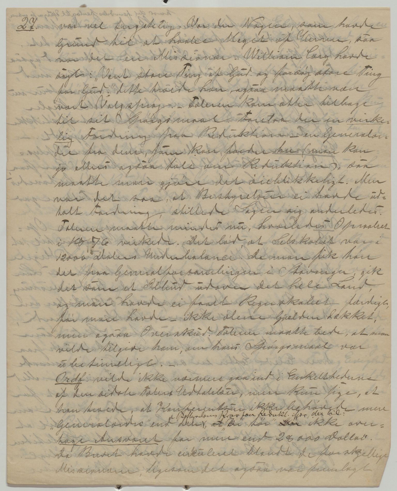 Det Norske Misjonsselskap - hovedadministrasjonen, VID/MA-A-1045/D/Da/Daa/L0036/0001: Konferansereferat og årsberetninger / Konferansereferat fra Madagaskar Innland., 1882