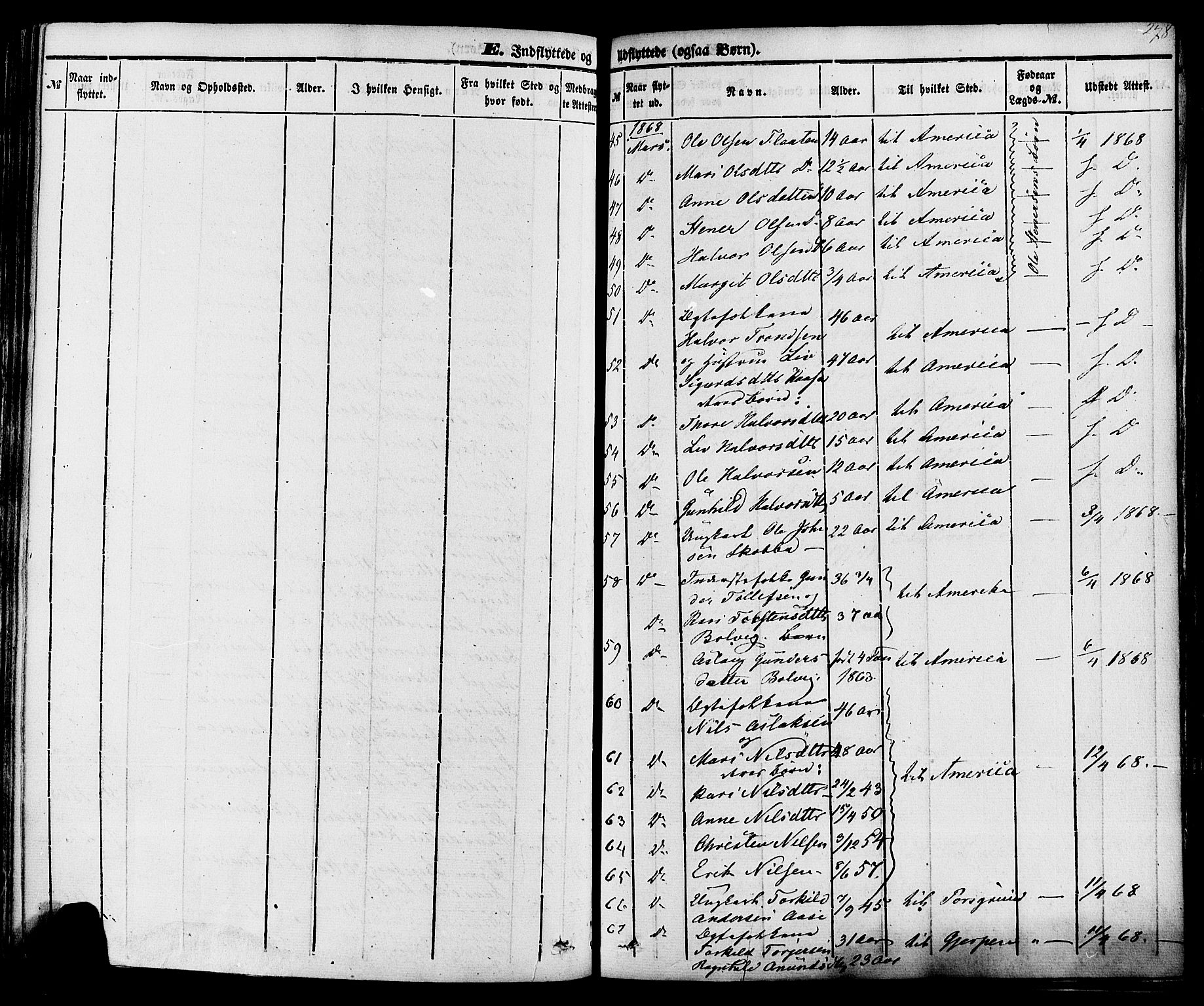Sauherad kirkebøker, AV/SAKO-A-298/F/Fa/L0007: Ministerialbok nr. I 7, 1851-1873, s. 278