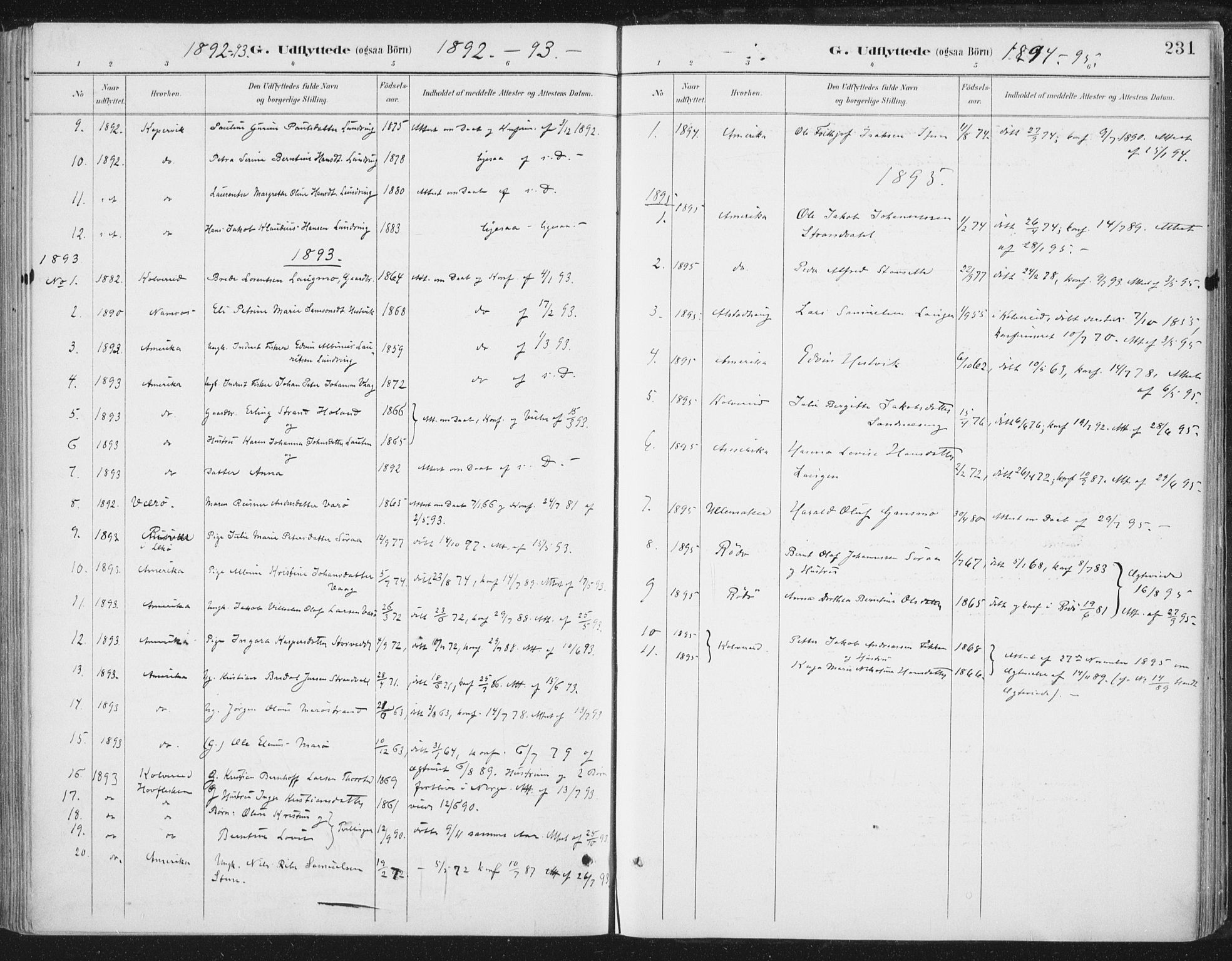 Ministerialprotokoller, klokkerbøker og fødselsregistre - Nord-Trøndelag, AV/SAT-A-1458/784/L0673: Ministerialbok nr. 784A08, 1888-1899, s. 231