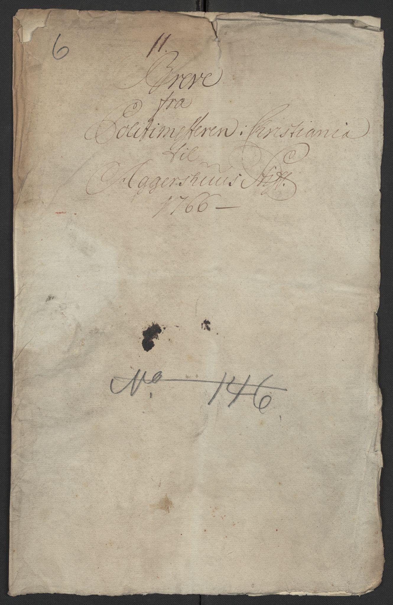 Kristiania stiftamt, SAO/A-10386/E/Ed/Edj/L0001: Politimesteren i Christiania, 1763-1769, s. 92