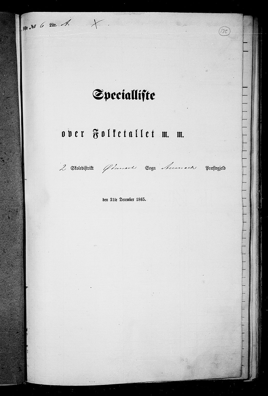 RA, Folketelling 1865 for 0118P Aremark prestegjeld, 1865, s. 123
