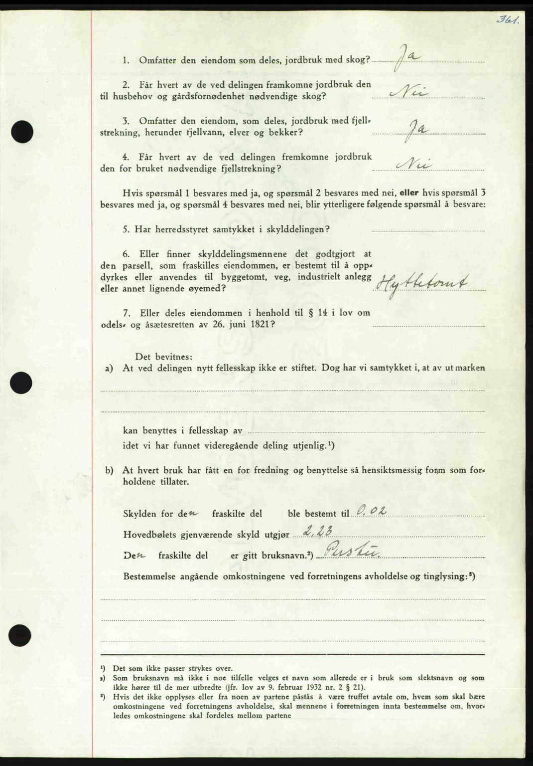 Nordmøre sorenskriveri, AV/SAT-A-4132/1/2/2Ca: Pantebok nr. A112, 1949-1949, Dagboknr: 2453/1949