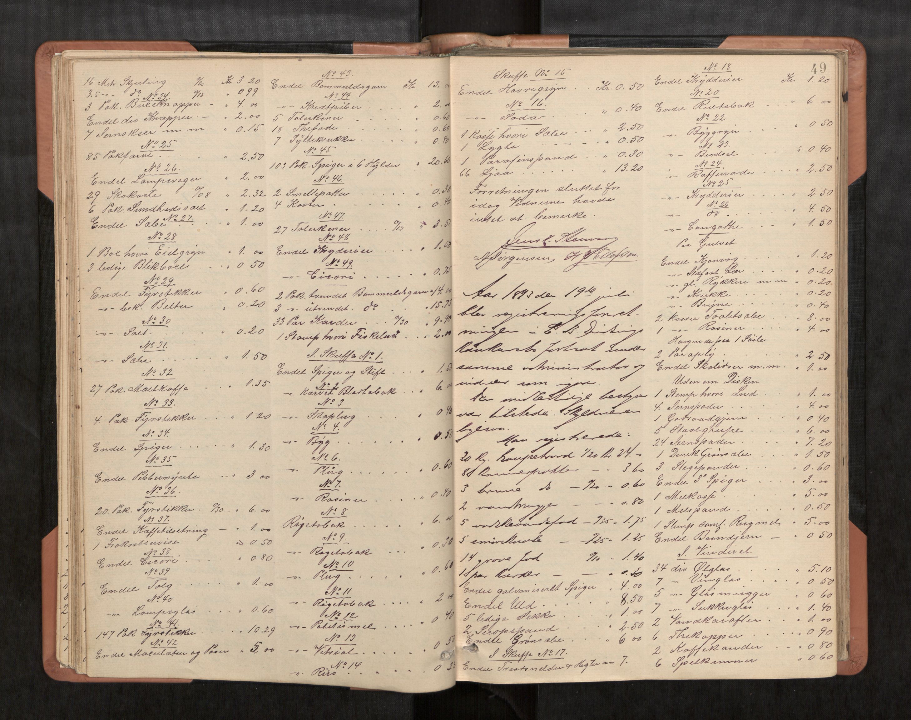 Ålesund byfogd, AV/SAT-A-4384/0001/03/03C/L0004: Registreringsprotokoll, 1891-1909, s. 49