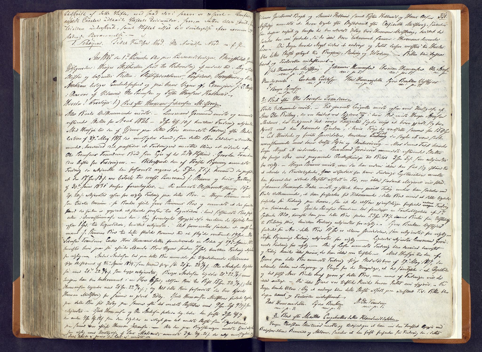 Solør og Odalen sorenskriveri, AV/SAH-TING-026/J/Jc/L0004: Skifteforhandlingsprotokoll - Vinger, 1827-1838, s. 331
