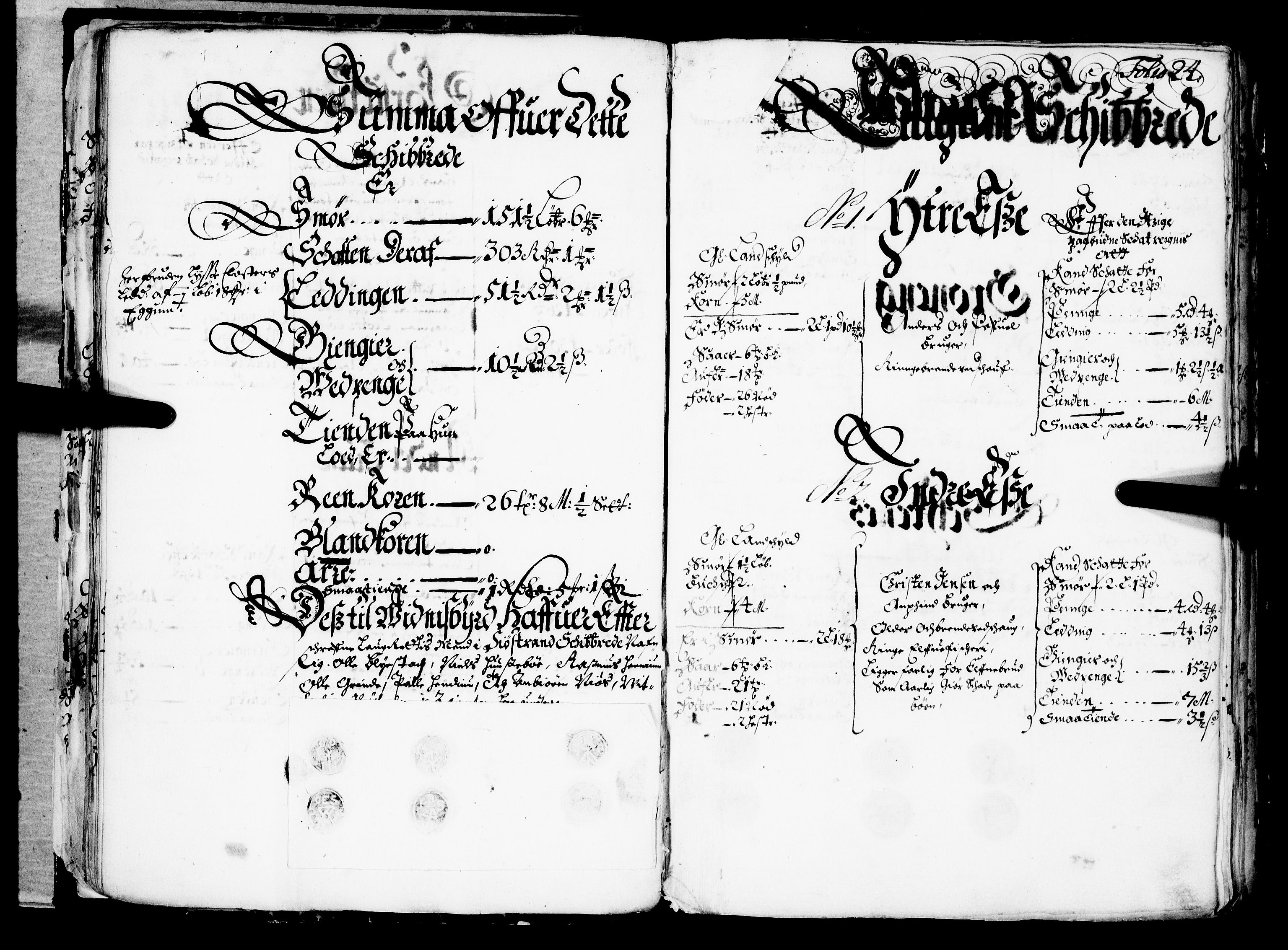 Rentekammeret inntil 1814, Realistisk ordnet avdeling, RA/EA-4070/N/Nb/Nba/L0042: Ytre Sogn fogderi, 1667, s. 23b-24a