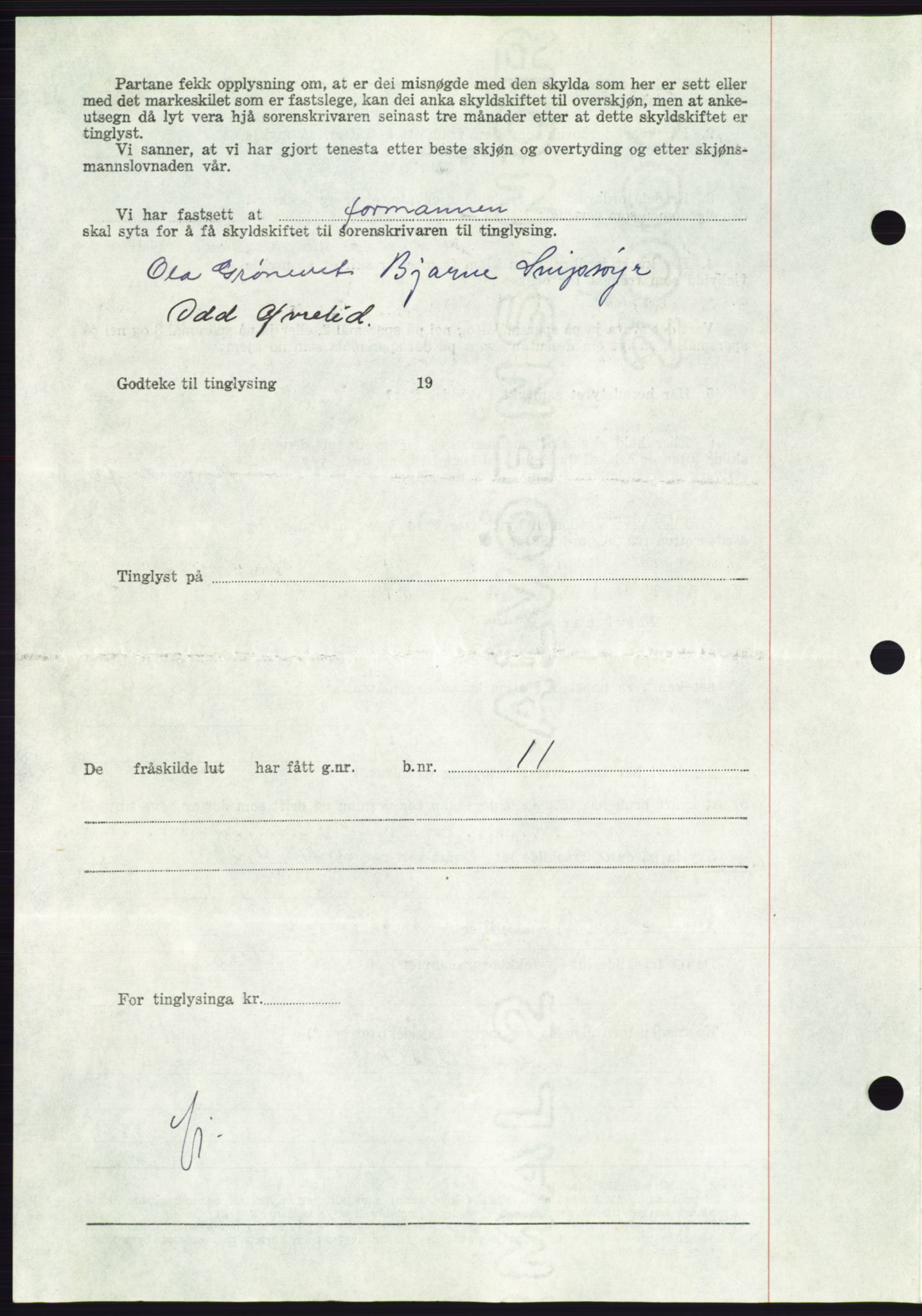 Søre Sunnmøre sorenskriveri, AV/SAT-A-4122/1/2/2C/L0108: Pantebok nr. 34A, 1957-1958, Dagboknr: 3227/1957