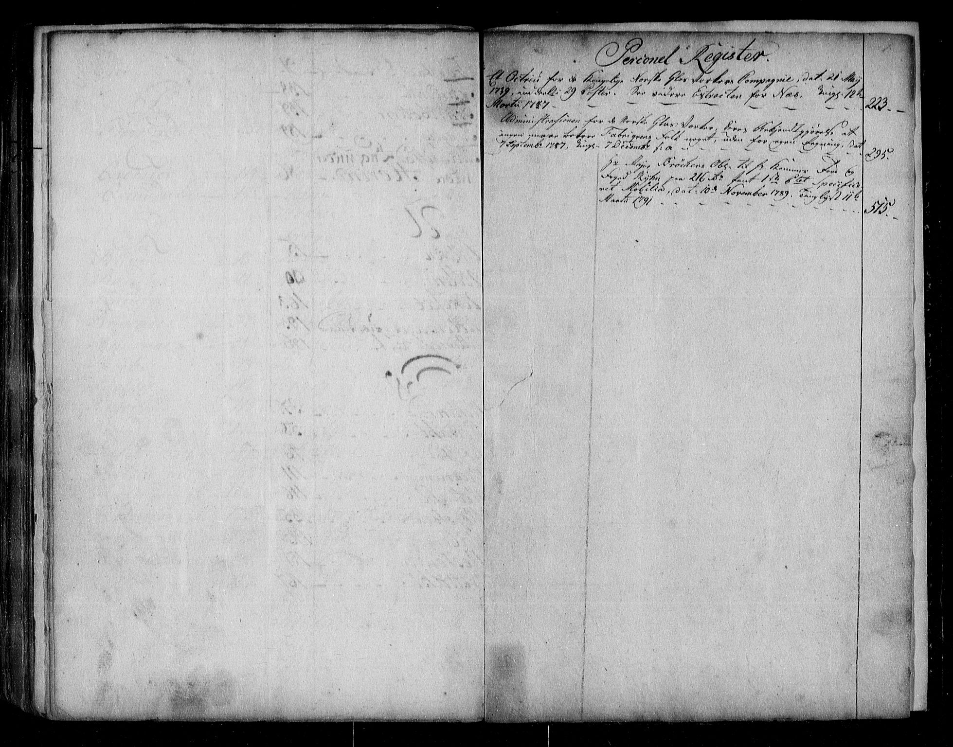 Øvre Romerike sorenskriveri, SAO/A-10649/G/Ga/Gad/L0004: Panteregister nr. 4, 1782-1791