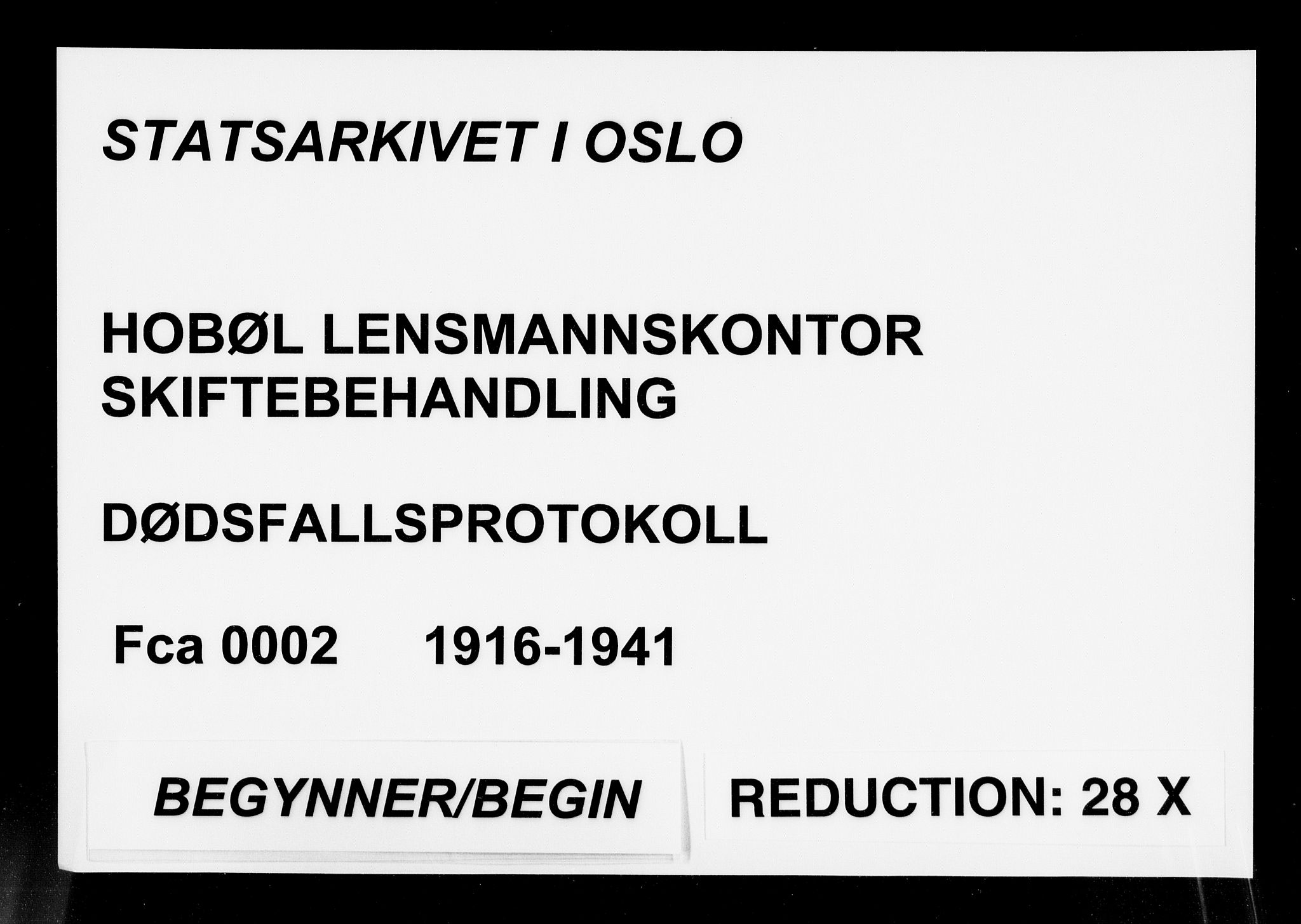 Hobøl lensmannskontor, SAO/A-10002/H/Ha/Haa/L0002: Dødsfallsprotokoll, 1916-1941