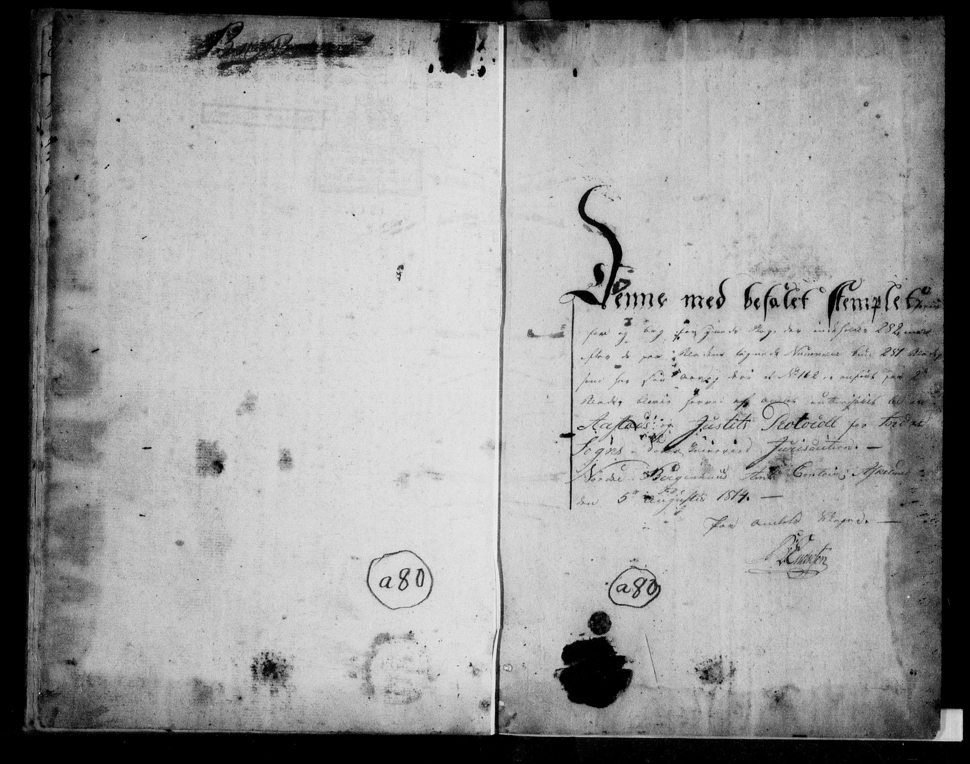 Indre Sogn tingrett, SAB/A-3301/1/F/Fb/Fba/L0003: Sivile og offentlege saker, A 3, 1814-1818, s. 281b-282a
