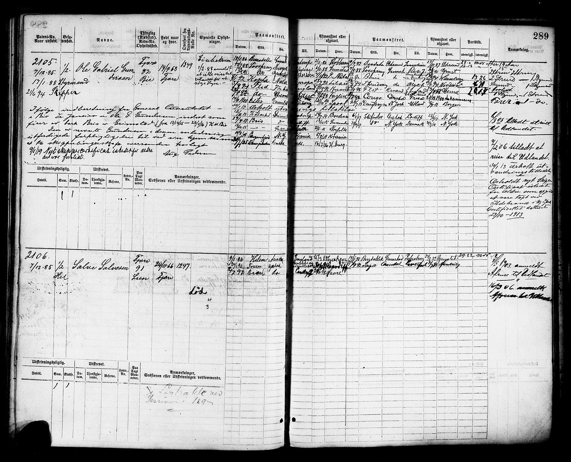 Grimstad mønstringskrets, AV/SAK-2031-0013/F/Fb/L0011: Hovedrulle nr 1529-2290, V-24, 1877-1889, s. 296