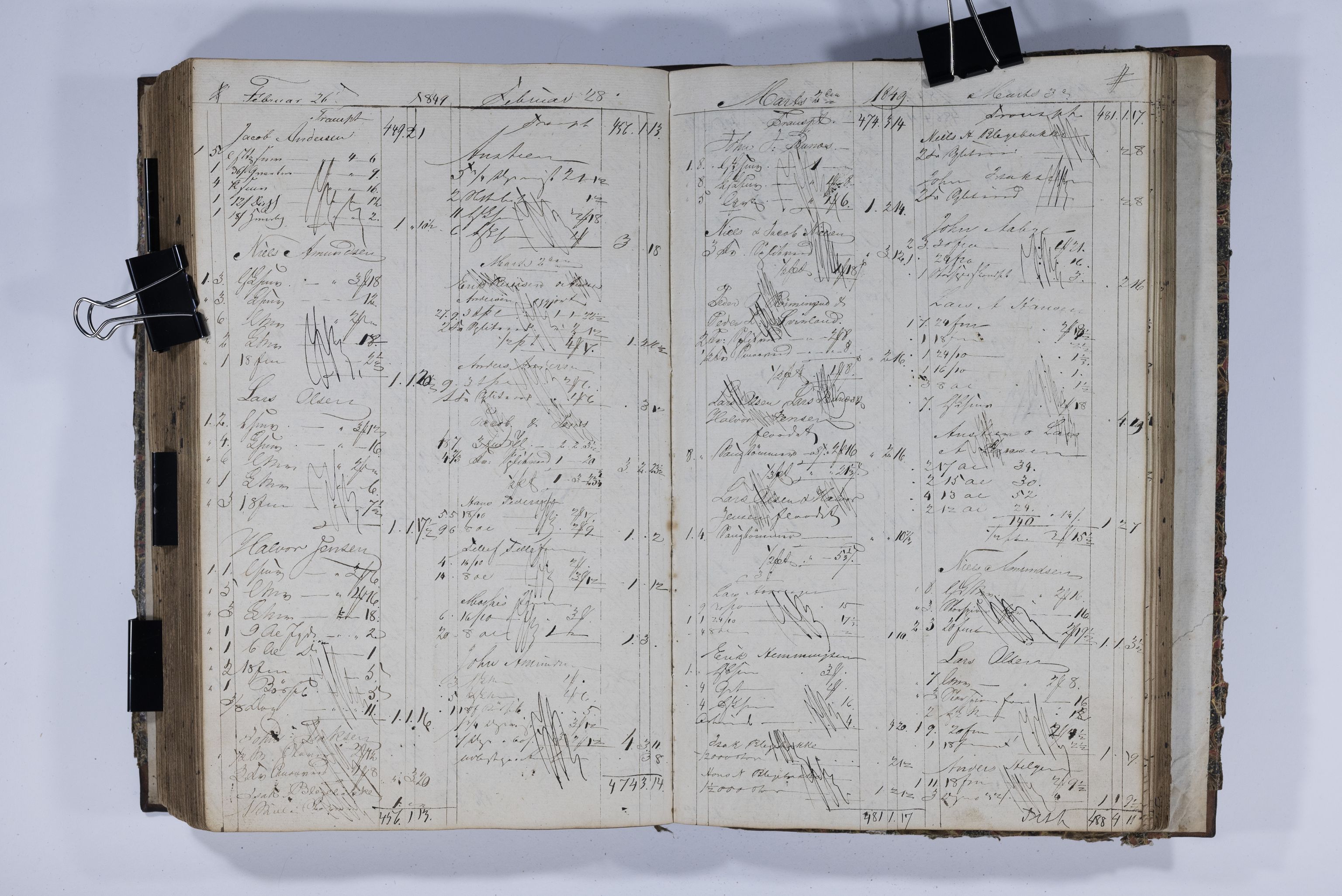 Blehr/ Kjellestad, TEMU/TGM-A-1212/R/Ra/L0004: Hugste bog, 1846-1850, s. 313