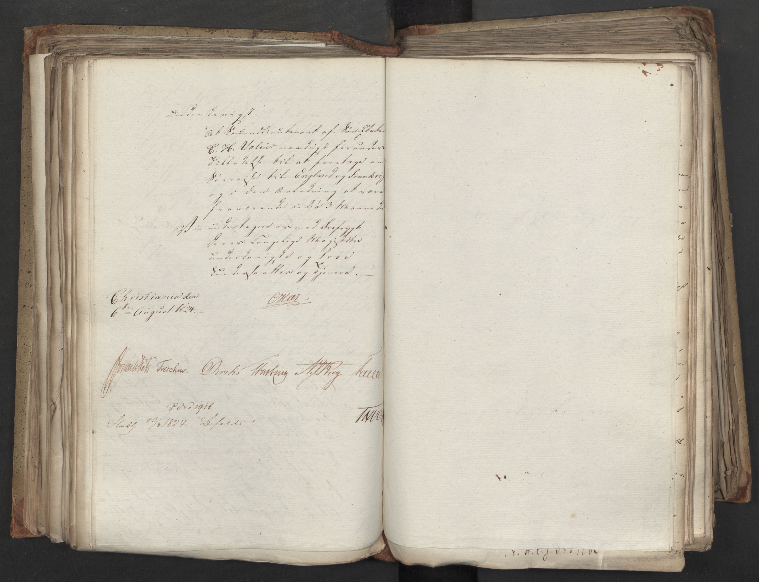 Statsrådsavdelingen i Stockholm, AV/RA-S-1003/D/Da/L0039: Regjeringsinnstillinger nr. 1661-1946, 1824, s. 283
