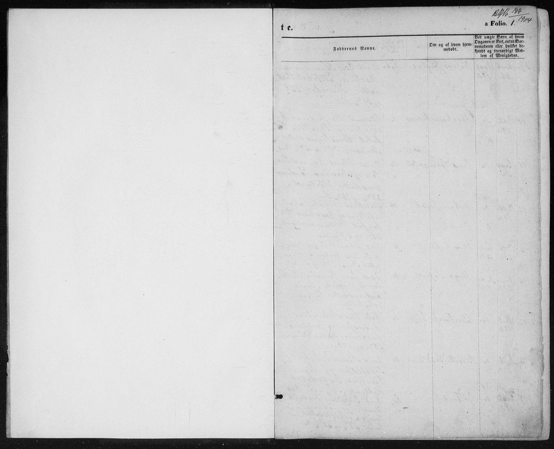 Lista sokneprestkontor, SAK/1111-0027/F/Fb/L0004: Klokkerbok nr. B 4, 1877-1891, s. 1