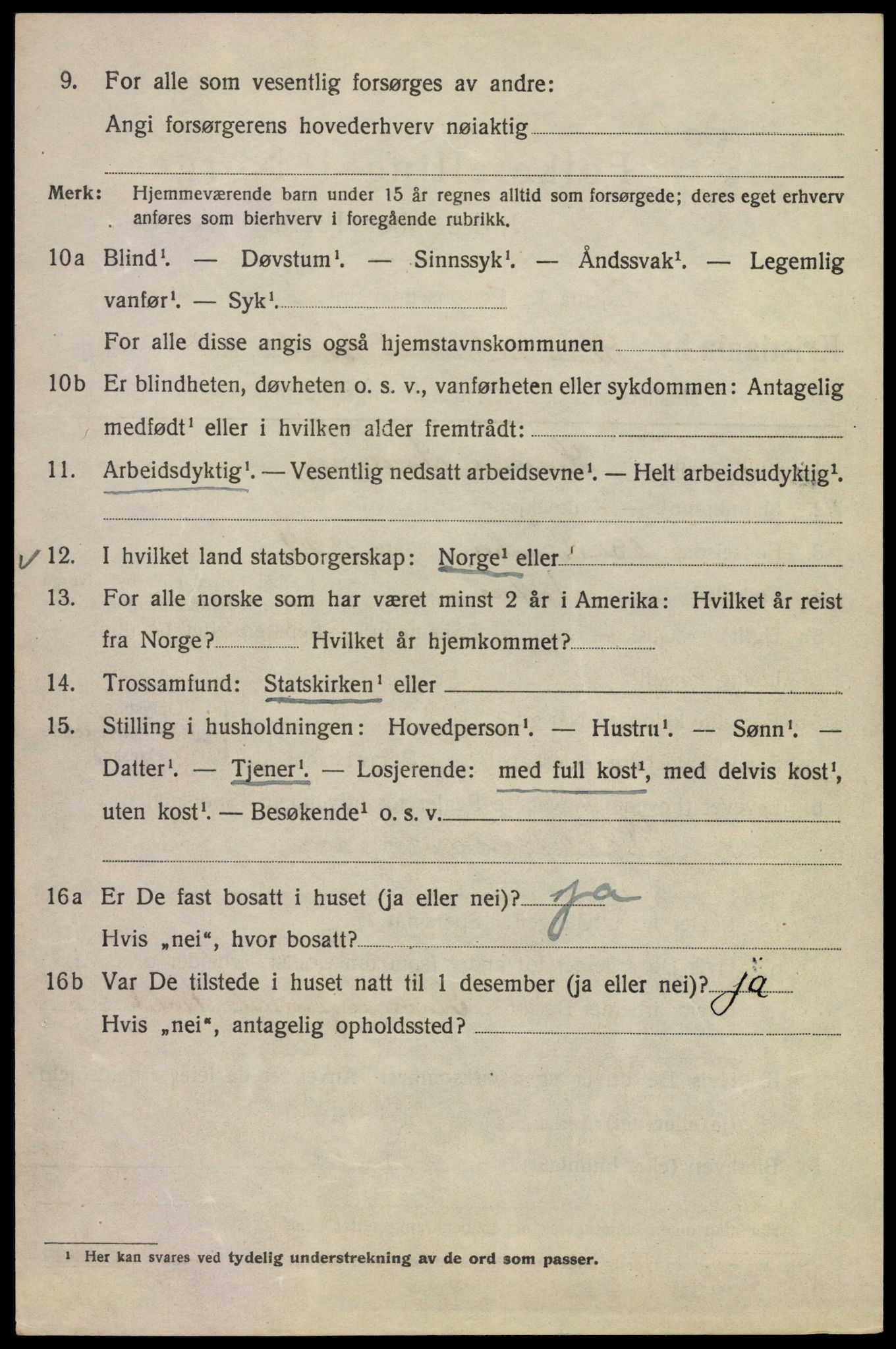 SAO, Folketelling 1920 for 0301 Kristiania kjøpstad, 1920, s. 618020