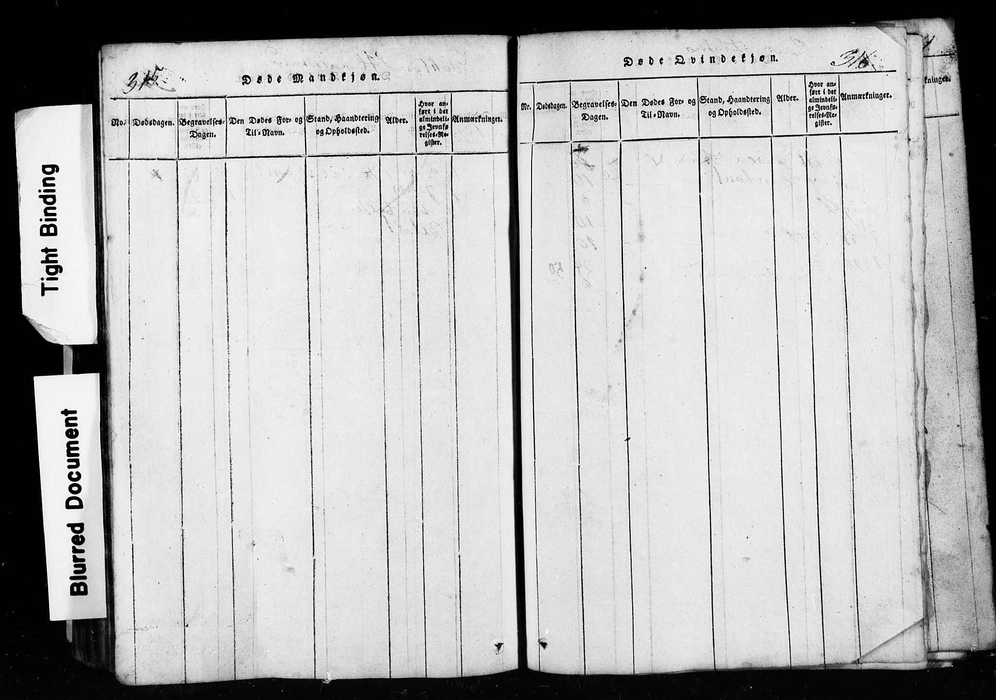 Ministerialprotokoller, klokkerbøker og fødselsregistre - Møre og Romsdal, SAT/A-1454/590/L1016: Klokkerbok nr. 590C01, 1819-1838, s. 315-316