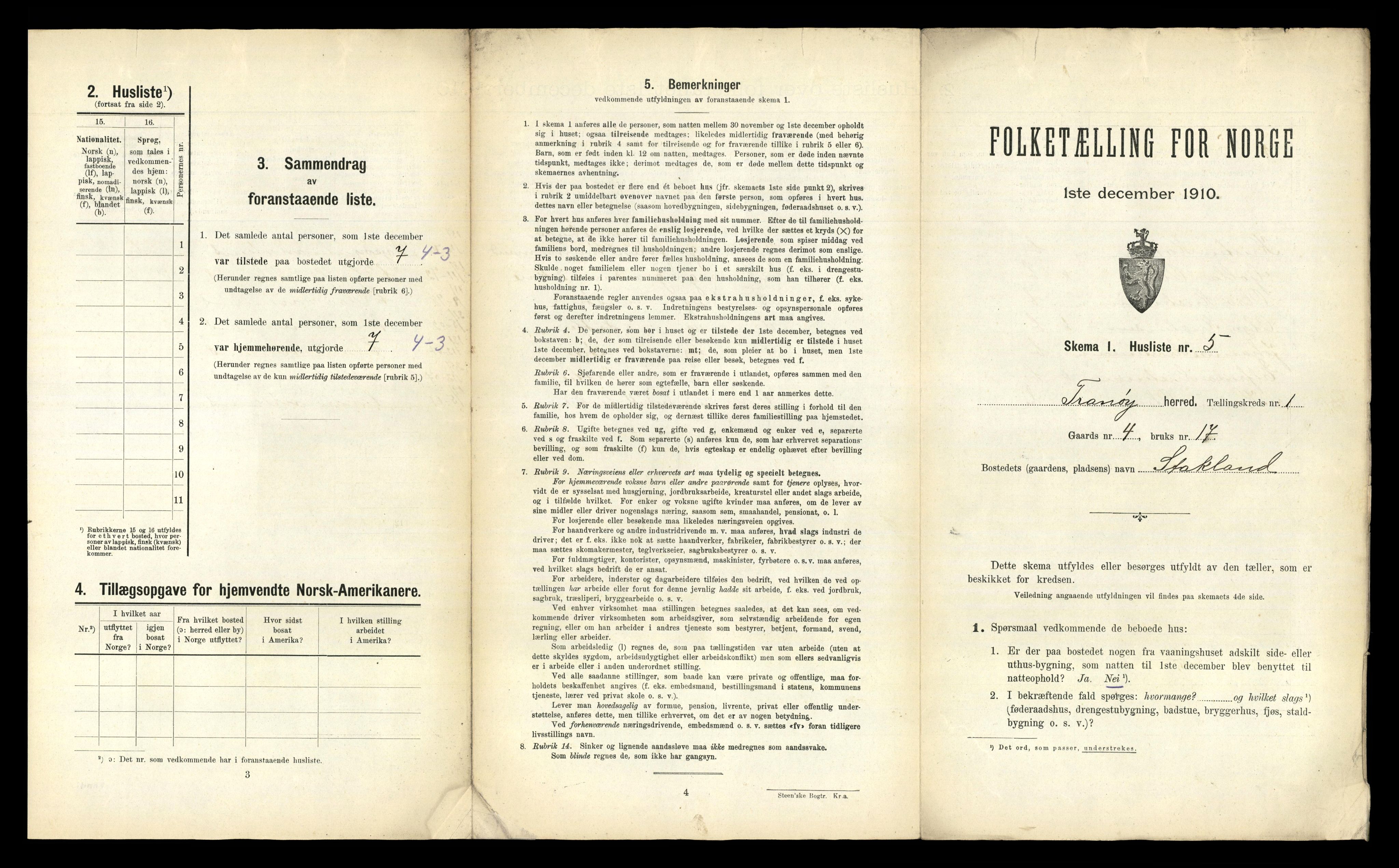 RA, Folketelling 1910 for 1927 Tranøy herred, 1910, s. 27