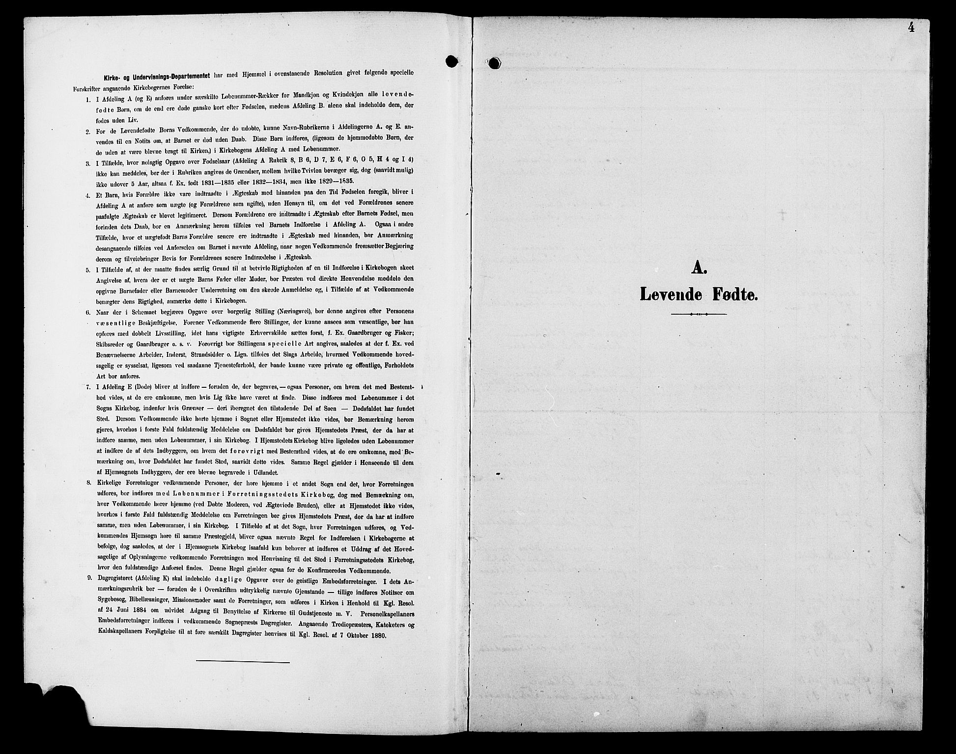 Hægebostad sokneprestkontor, SAK/1111-0024/F/Fb/Fba/L0004: Klokkerbok nr. B 4, 1897-1907, s. 4