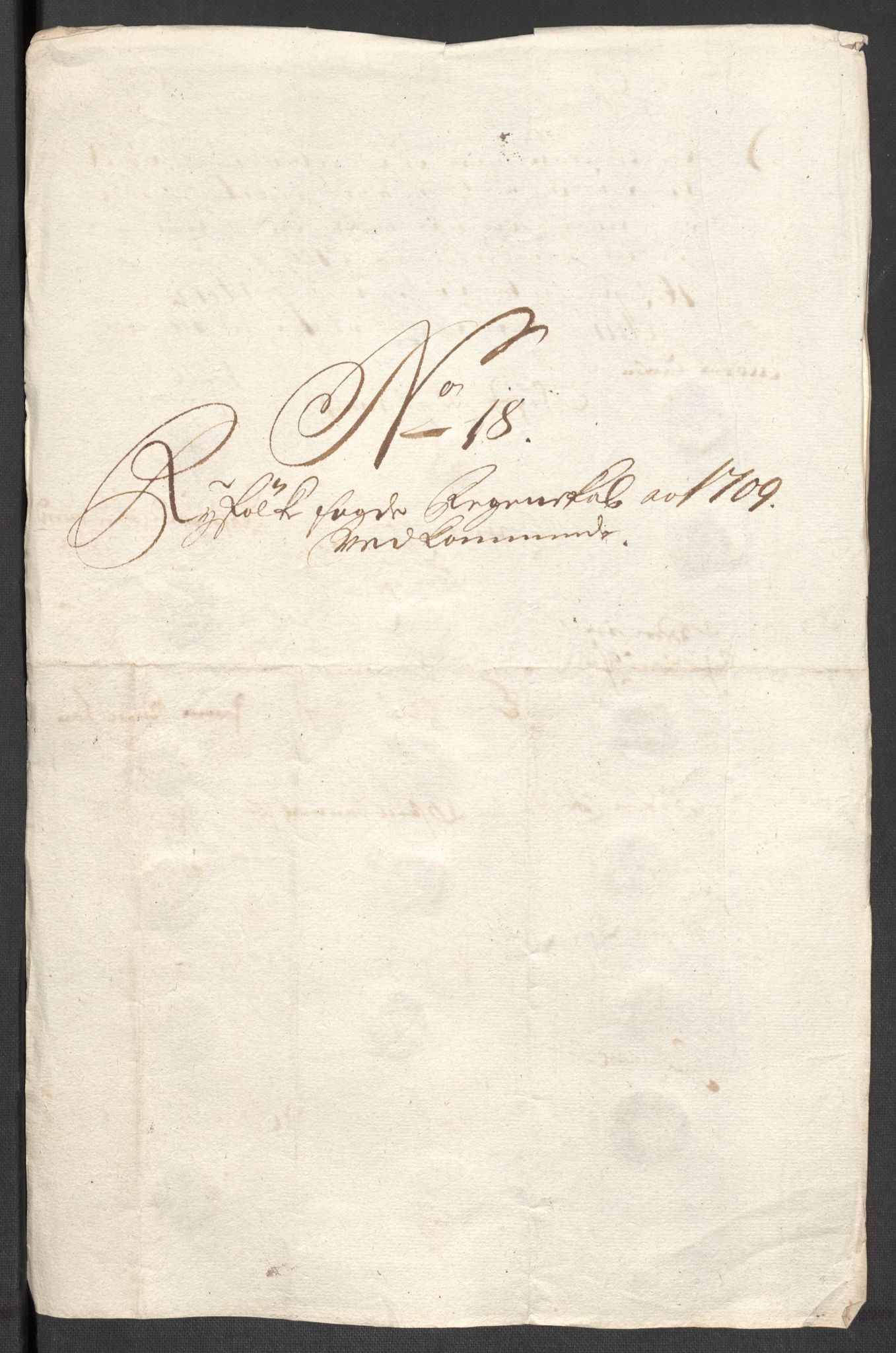 Rentekammeret inntil 1814, Reviderte regnskaper, Fogderegnskap, AV/RA-EA-4092/R47/L2861: Fogderegnskap Ryfylke, 1706-1709, s. 429