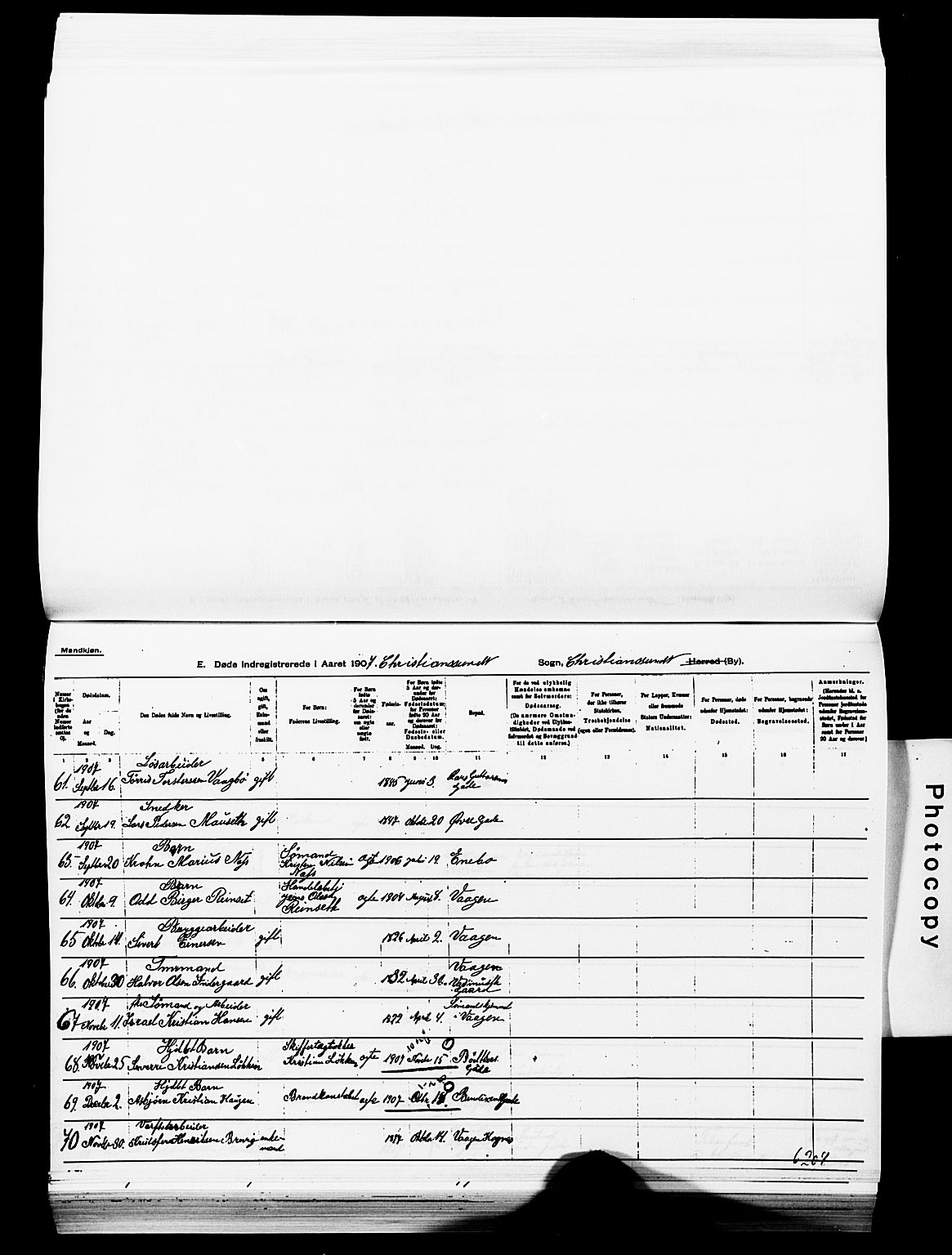 Ministerialprotokoller, klokkerbøker og fødselsregistre - Møre og Romsdal, AV/SAT-A-1454/572/L0860: Ministerialbok nr. 572D04, 1903-1916