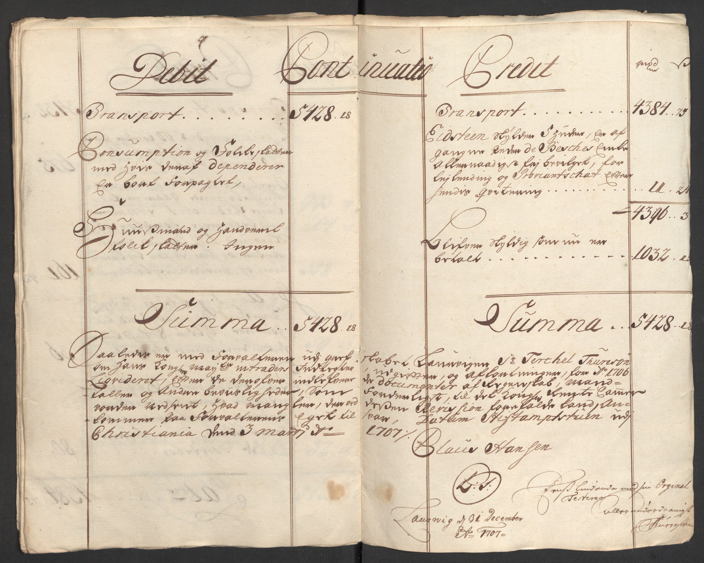 Rentekammeret inntil 1814, Reviderte regnskaper, Fogderegnskap, AV/RA-EA-4092/R33/L1979: Fogderegnskap Larvik grevskap, 1706, s. 17