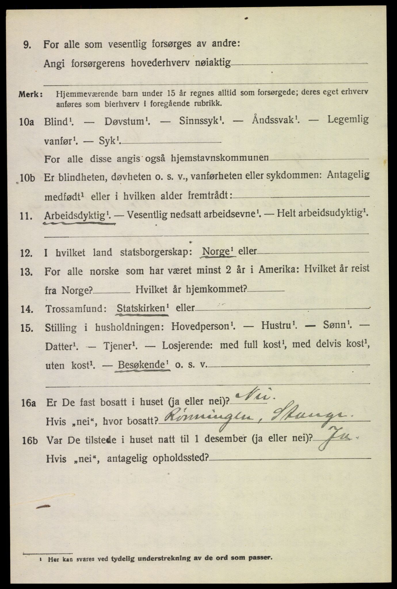 SAH, Folketelling 1920 for 0428 Trysil herred, 1920, s. 8688