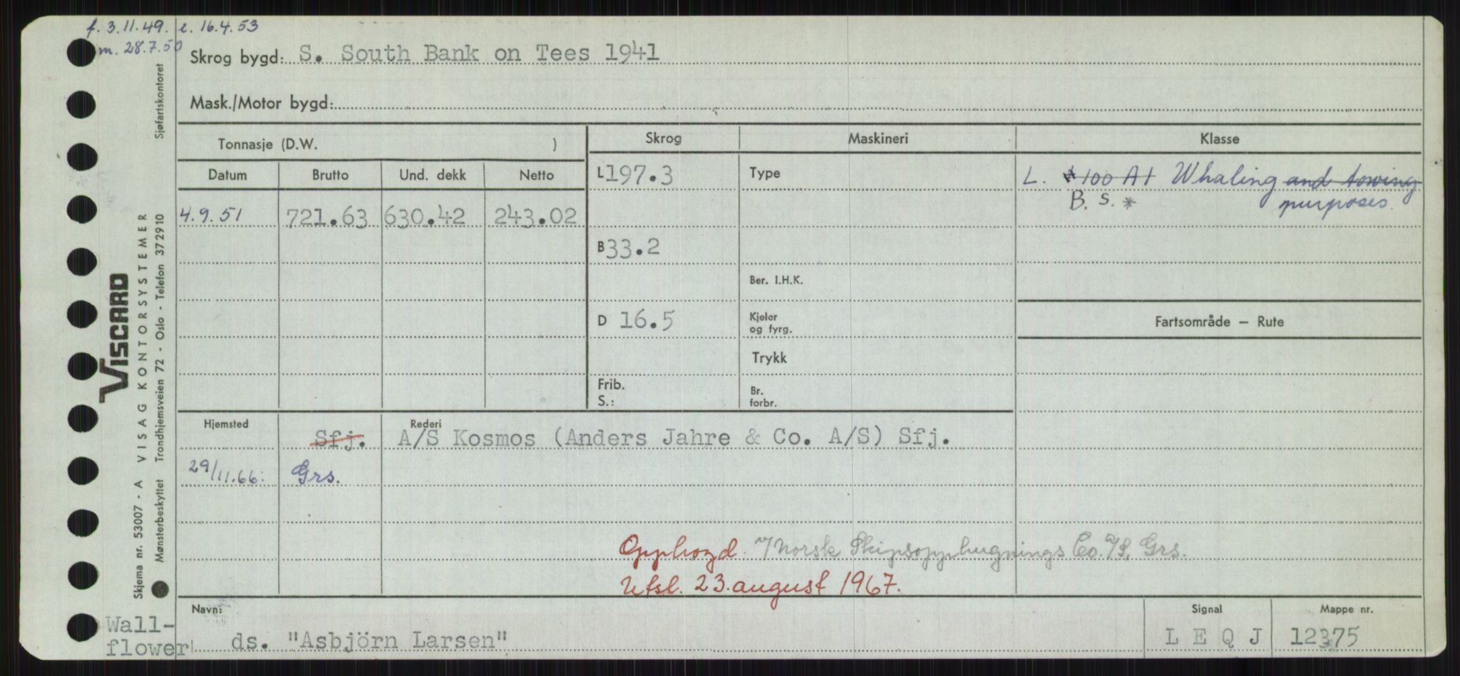 Sjøfartsdirektoratet med forløpere, Skipsmålingen, AV/RA-S-1627/H/Hd/L0002: Fartøy, Apa-Axe, s. 241