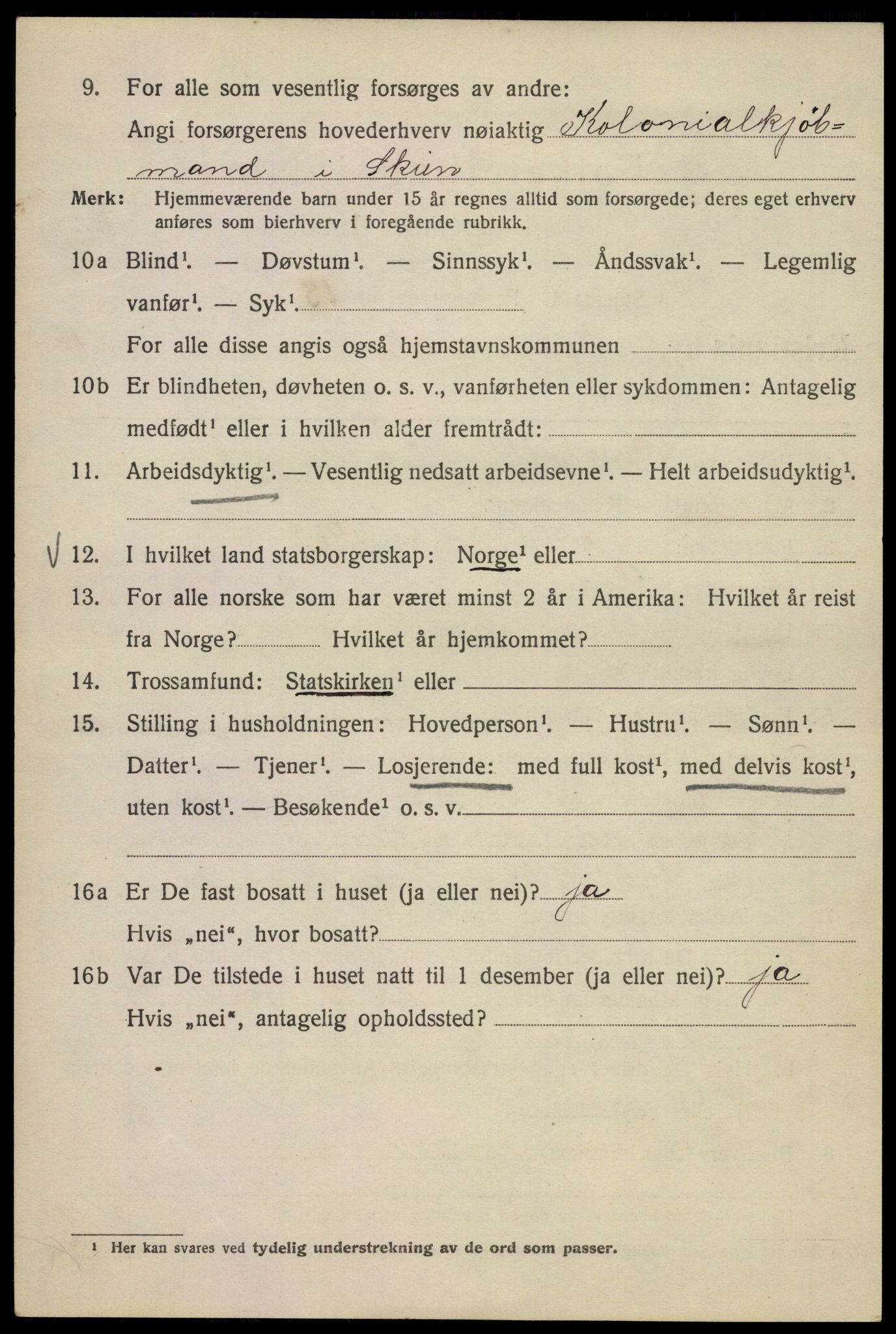 SAO, Folketelling 1920 for 0301 Kristiania kjøpstad, 1920, s. 331480