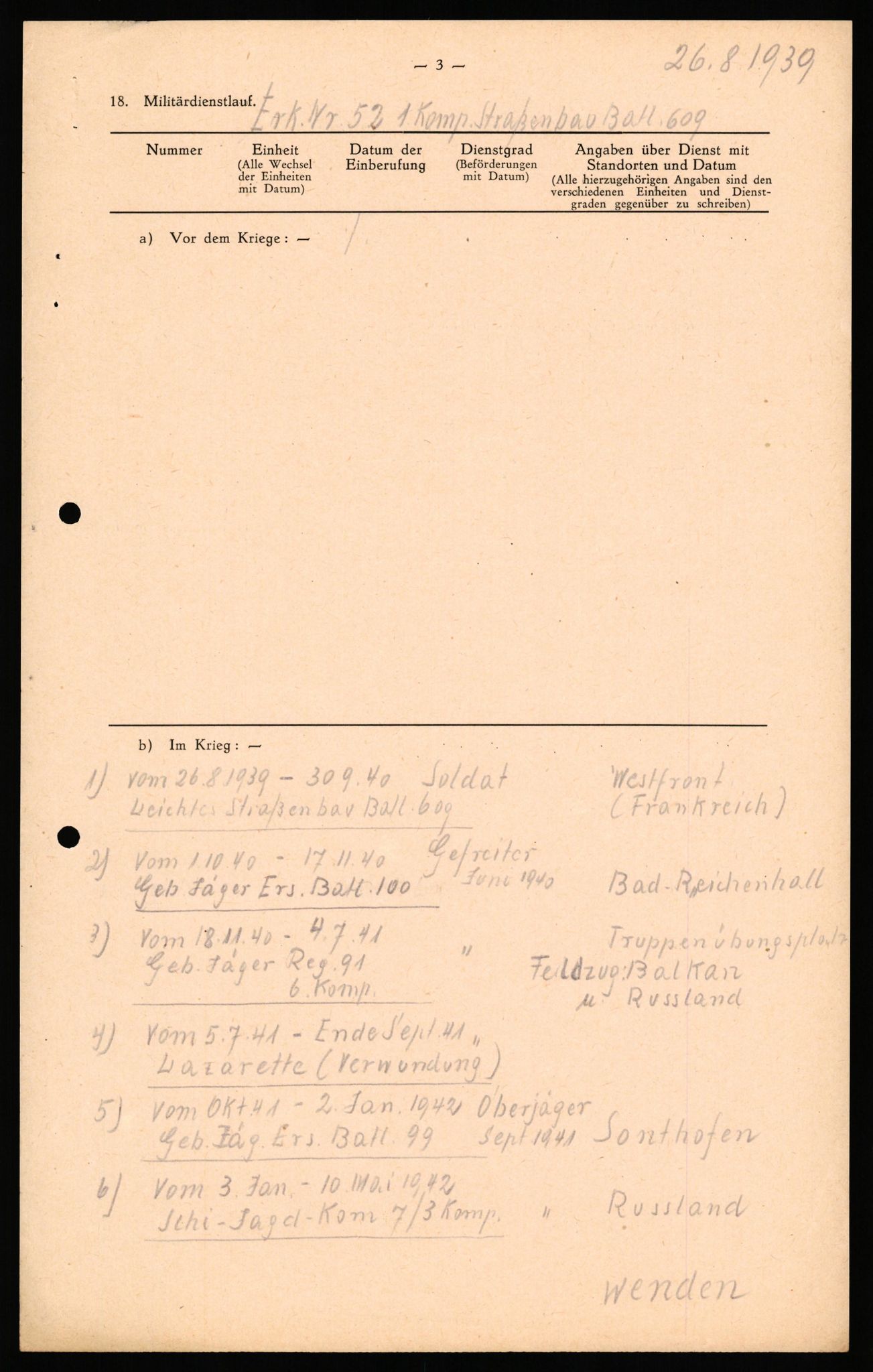 Forsvaret, Forsvarets overkommando II, AV/RA-RAFA-3915/D/Db/L0040: CI Questionaires. Tyske okkupasjonsstyrker i Norge. Østerrikere., 1945-1946, s. 462
