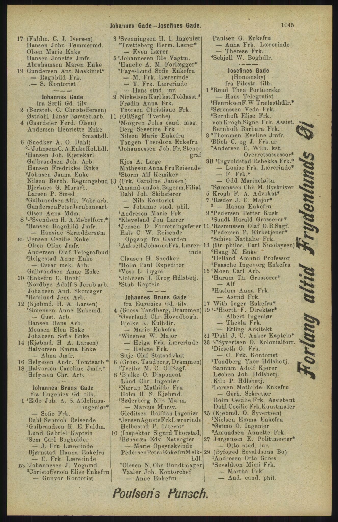Kristiania/Oslo adressebok, PUBL/-, 1904, s. 1045