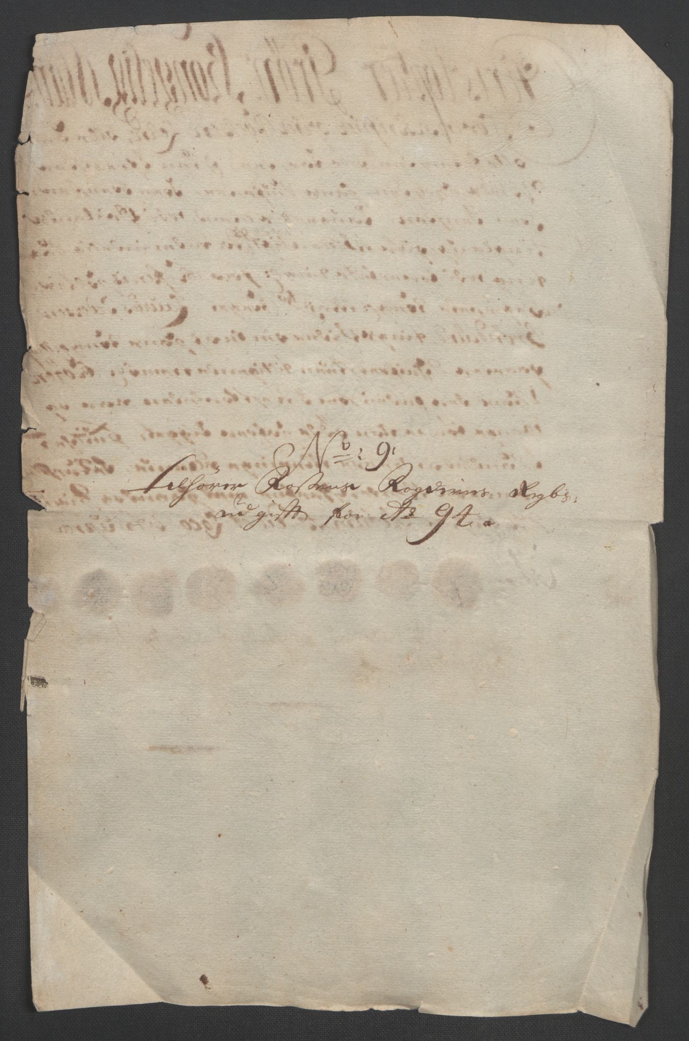 Rentekammeret inntil 1814, Reviderte regnskaper, Fogderegnskap, AV/RA-EA-4092/R57/L3850: Fogderegnskap Fosen, 1694, s. 174