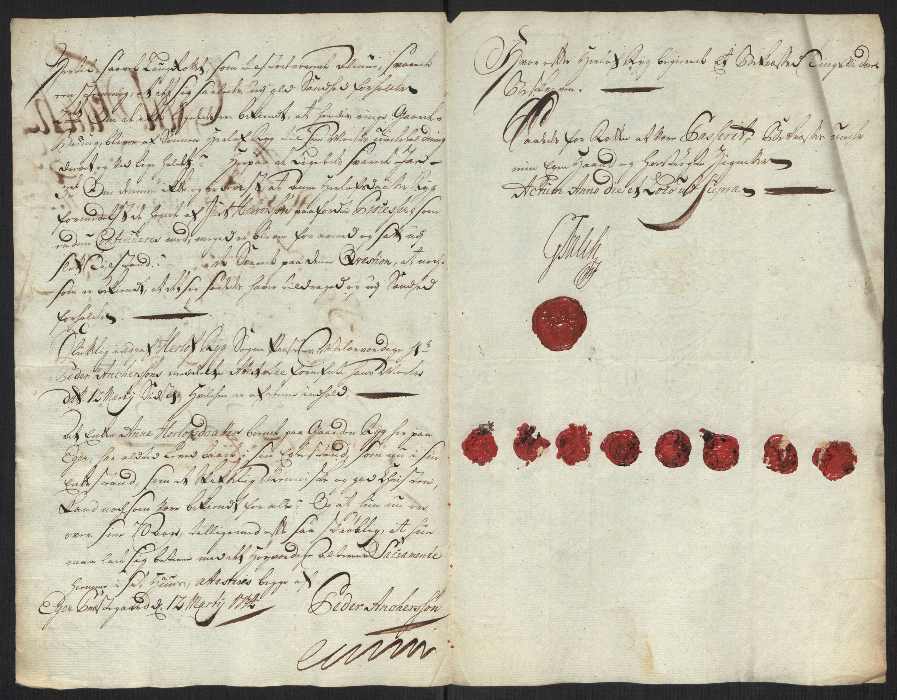 Stattholderembetet 1572-1771, AV/RA-EA-2870/Ef/L0107: Brev fra embetsmenn og andre, 1733-1734, s. 240