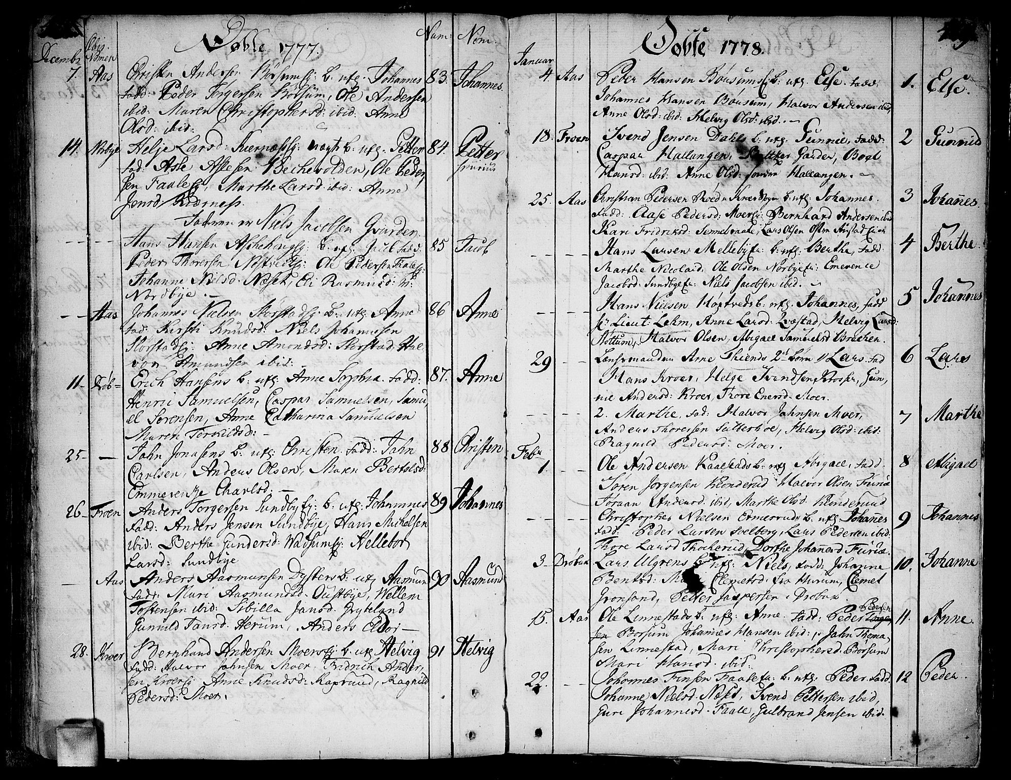 Ås prestekontor Kirkebøker, AV/SAO-A-10894/F/Fa/L0001: Ministerialbok nr. I 1, 1742-1778, s. 428-429