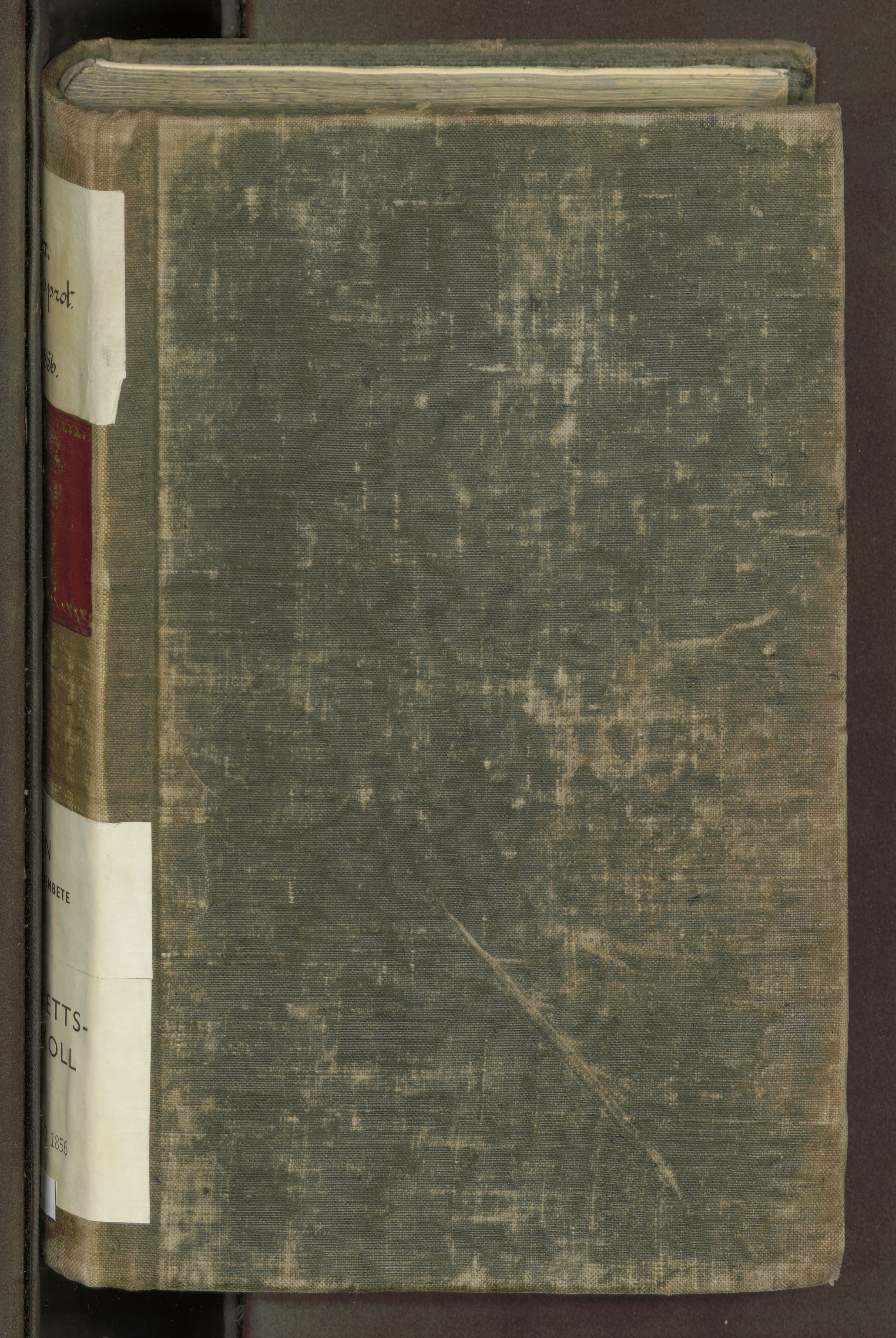 Fosen sorenskriveri, SAT/A-1107/1/1/1B/L0012: Ekstrarettsprotokoll, 1853-1856