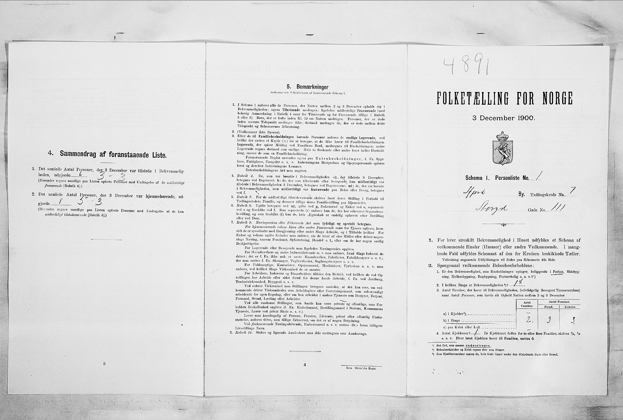 RA, Folketelling 1900 for 0706 Sandefjord kjøpstad, 1900, s. 1839