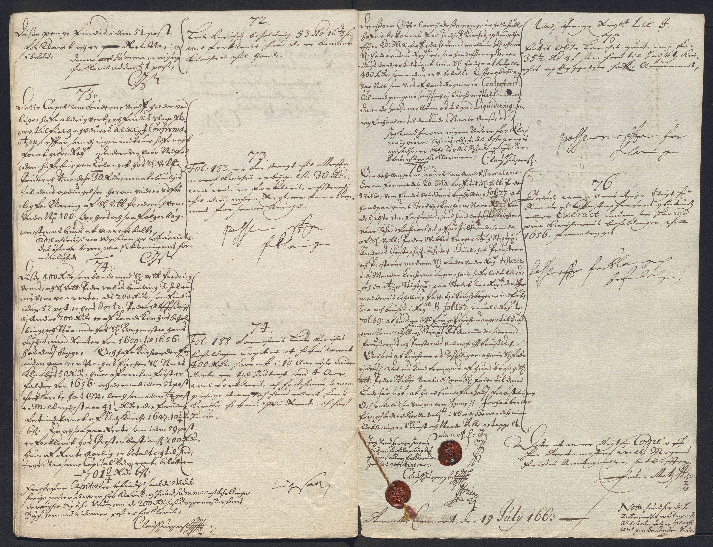 Rentekammeret inntil 1814, Reviderte regnskaper, Kirkeregnskap, AV/RA-EA-4067/Rf/L0113: Kirkeregnskap, 1641-1656, s. 26