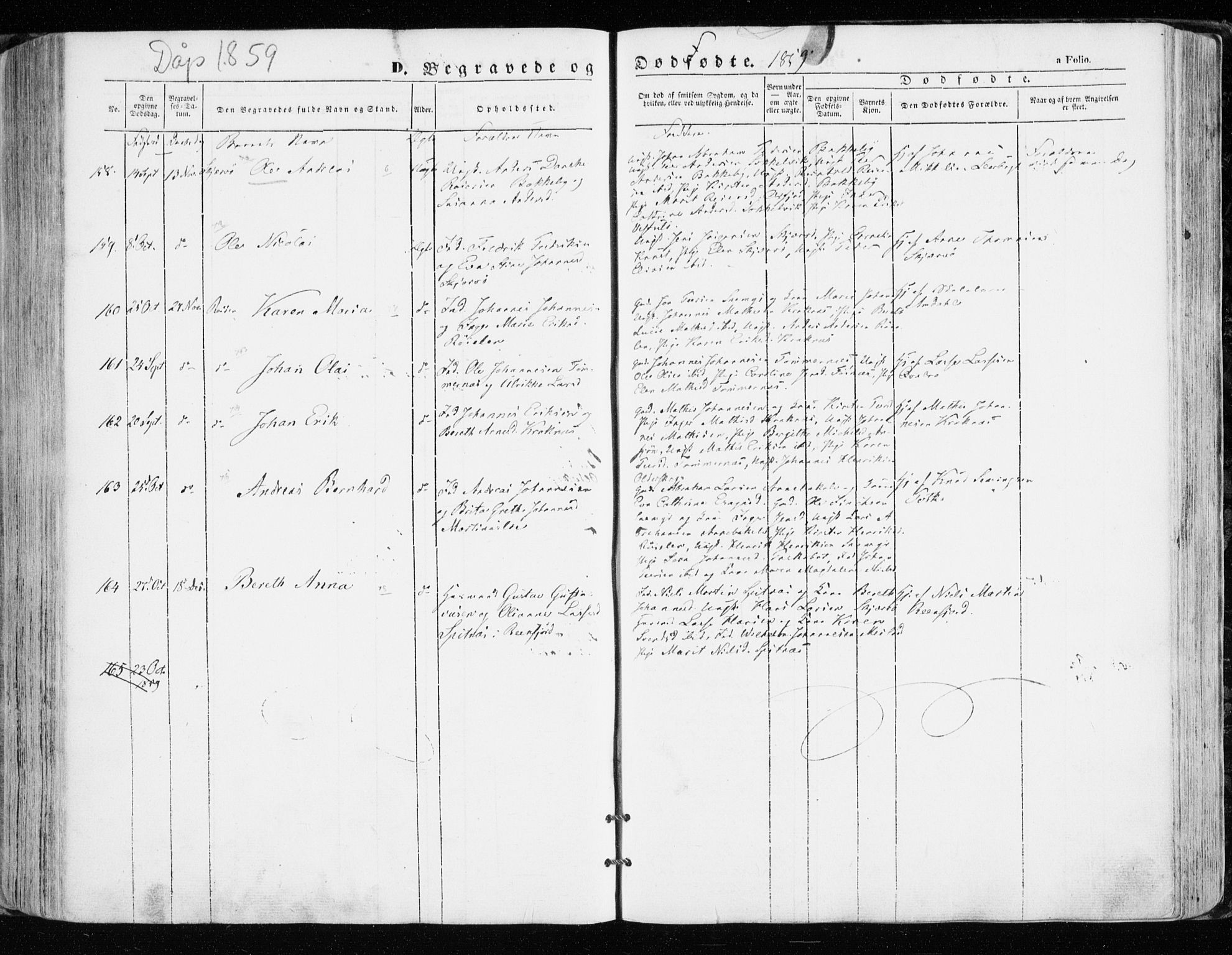 Skjervøy sokneprestkontor, AV/SATØ-S-1300/H/Ha/Haa/L0006kirke: Ministerialbok nr. 6, 1848-1859