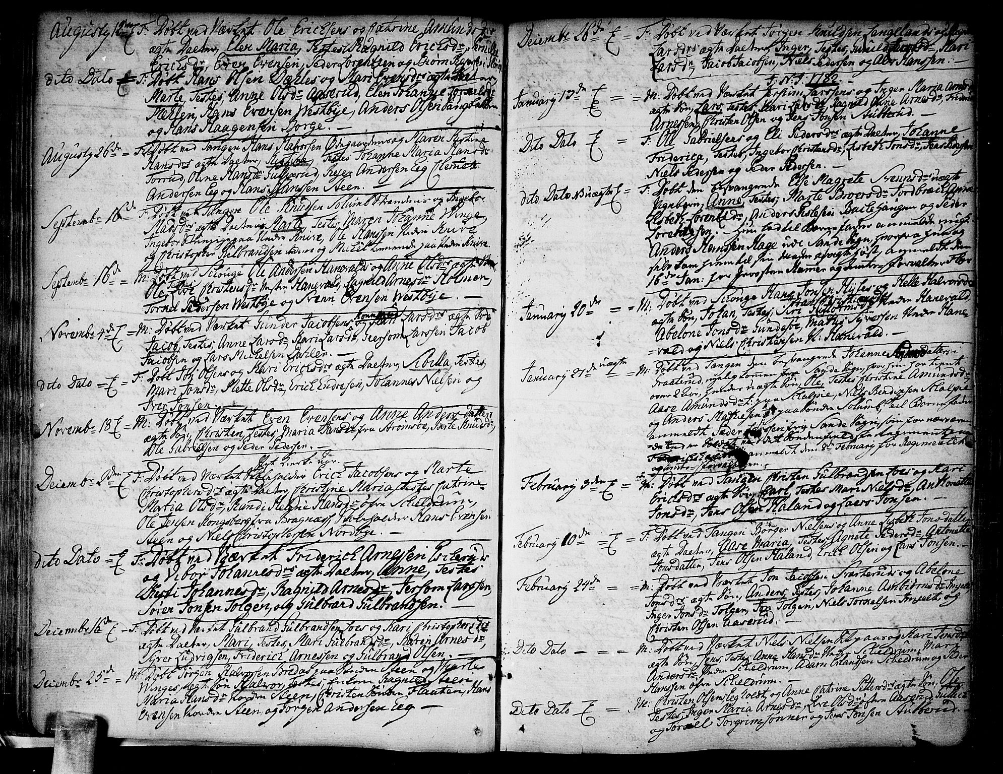 Skoger kirkebøker, SAKO/A-59/F/Fa/L0001: Ministerialbok nr. I 1, 1746-1814, s. 50