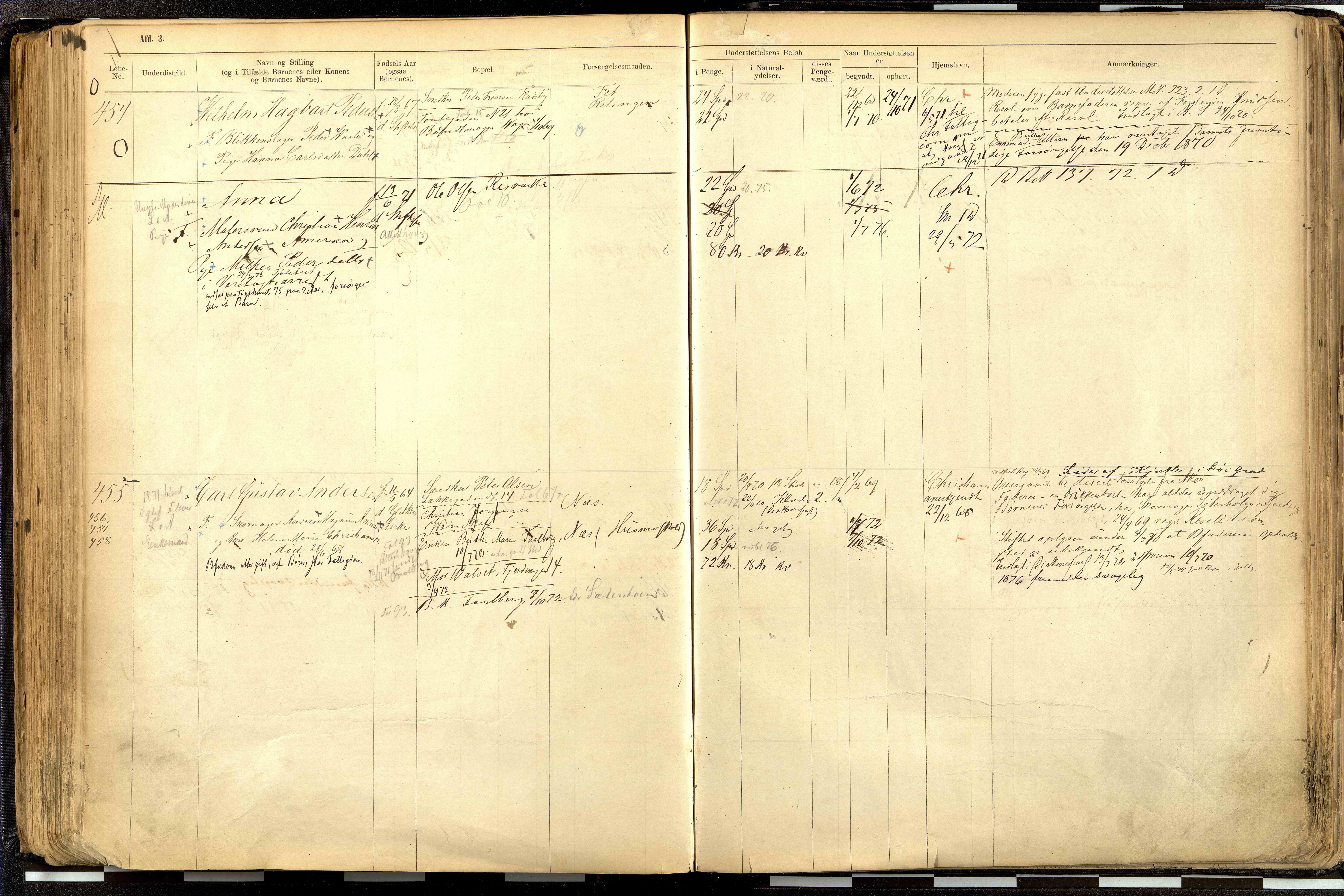 Fattigvesenet, OBA/A-20045/H/Hd/L0001: Manntallsprotokoll. Mnr. 1-644, 1865-1879, s. 230