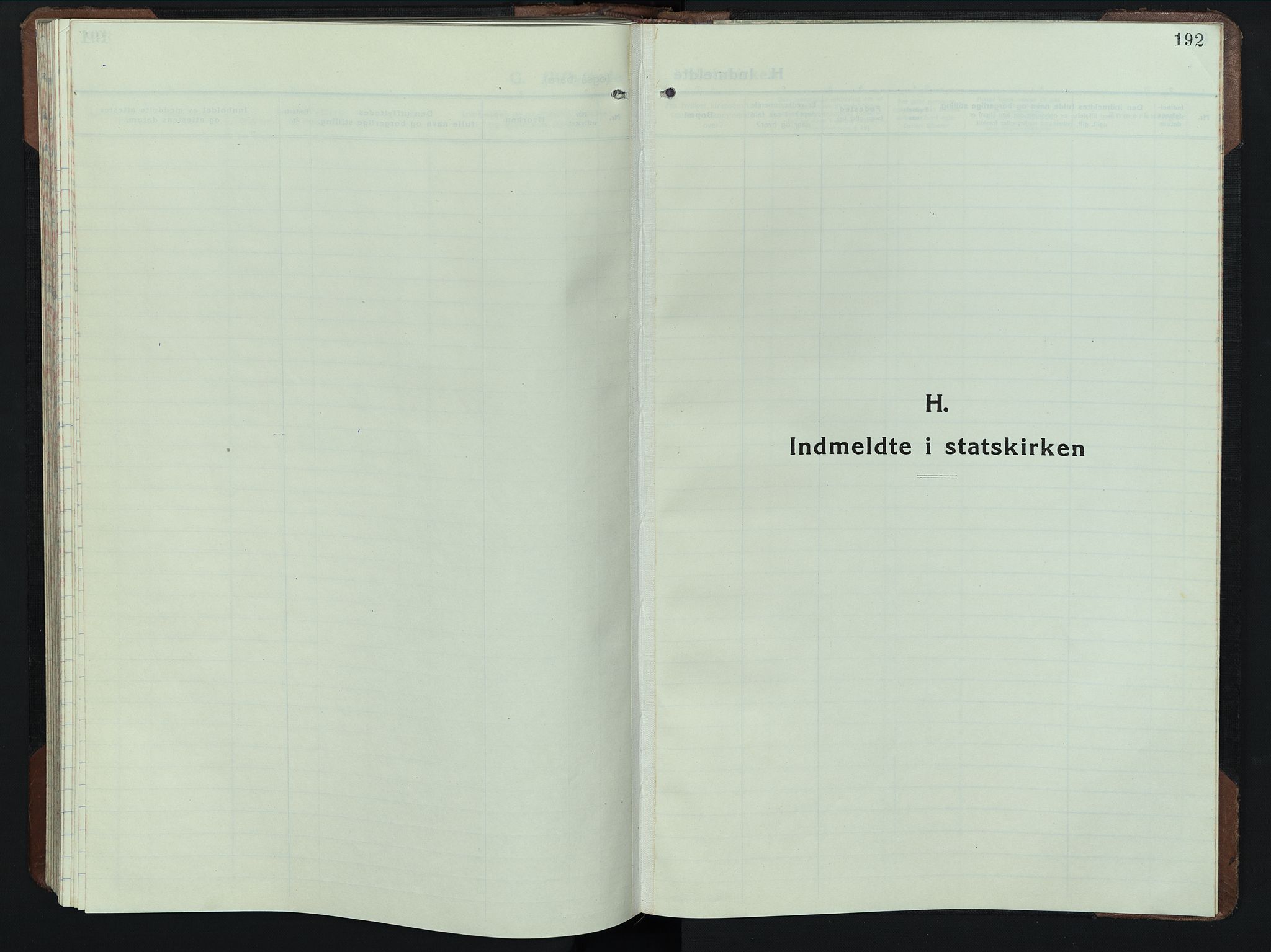 Alvdal prestekontor, SAH/PREST-060/H/Ha/Hab/L0008: Klokkerbok nr. 8, 1925-1953, s. 192