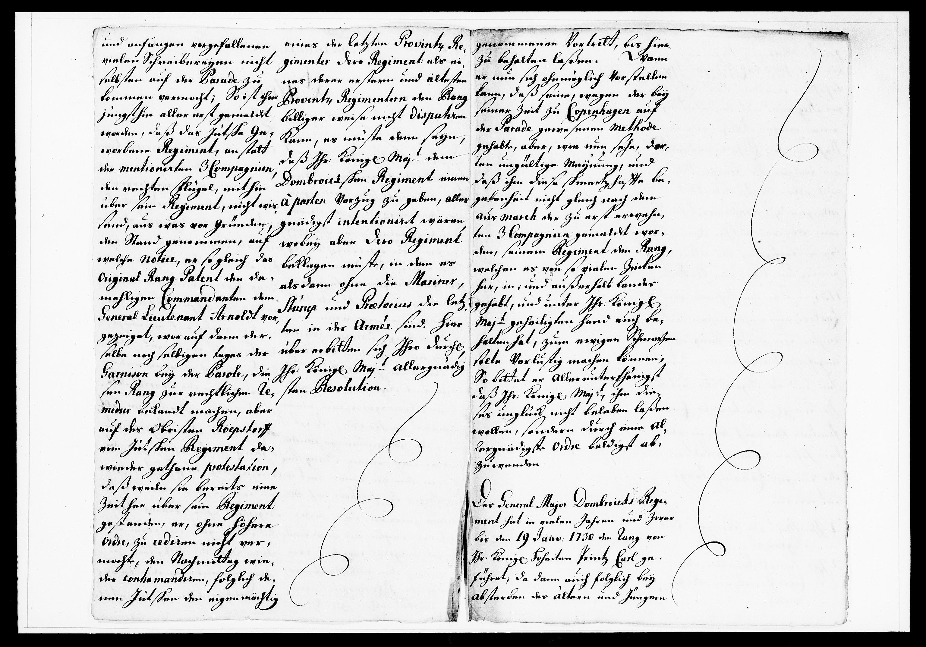 Krigskollegiet, Krigskancelliet, DRA/A-0006/-/1138-1142: Refererede sager, 1737, s. 52