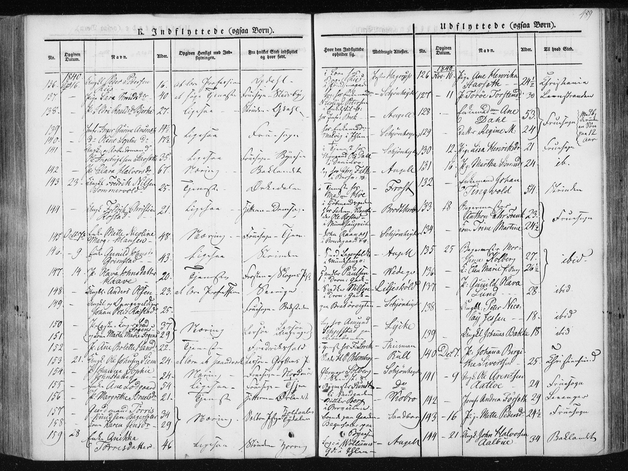 Ministerialprotokoller, klokkerbøker og fødselsregistre - Sør-Trøndelag, AV/SAT-A-1456/601/L0049: Ministerialbok nr. 601A17, 1839-1847, s. 489