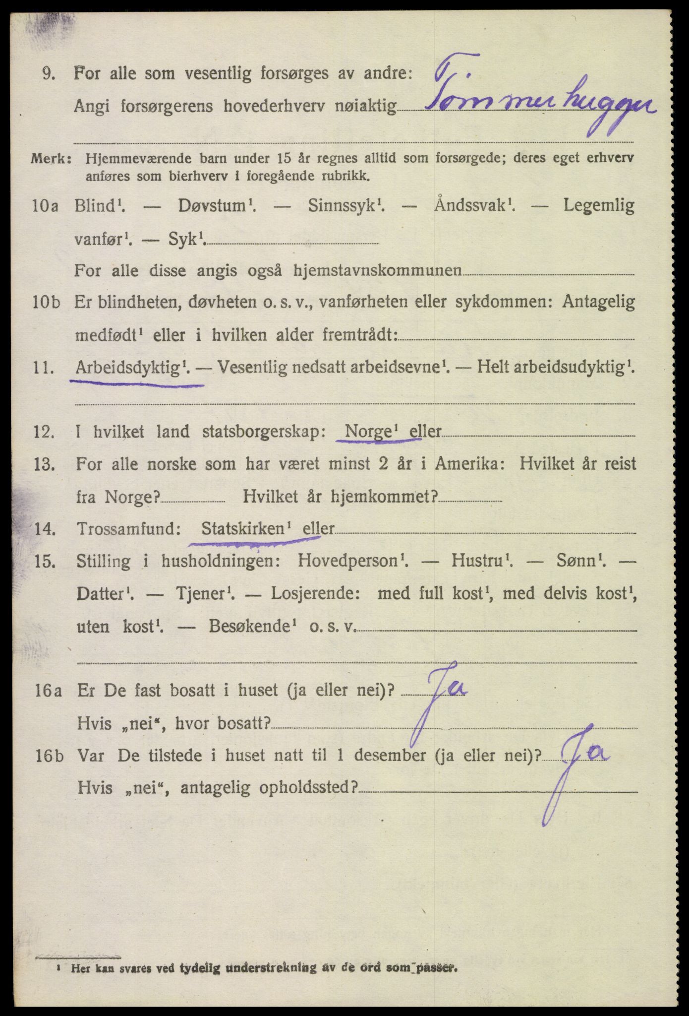 SAH, Folketelling 1920 for 0428 Trysil herred, 1920, s. 7616