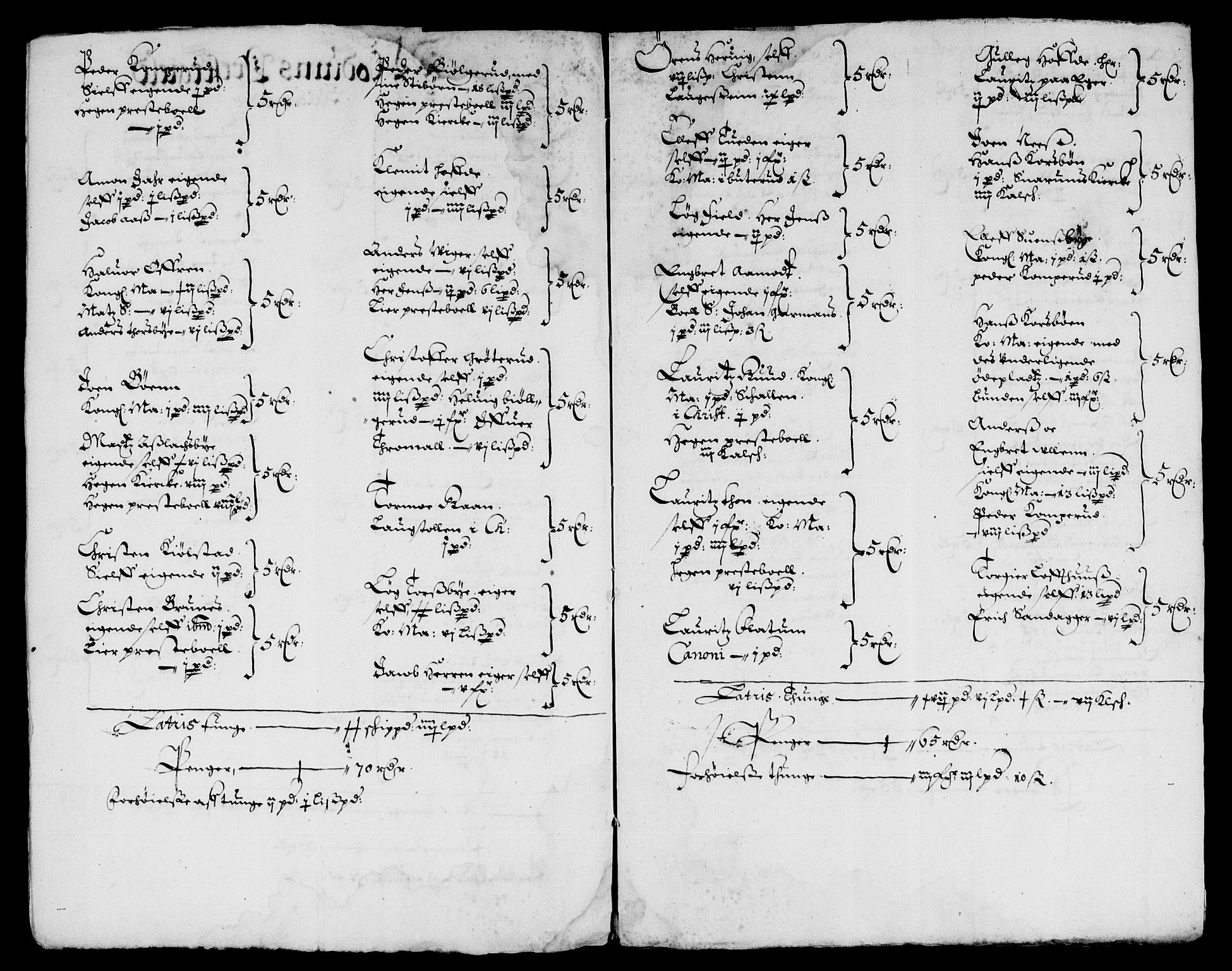 Rentekammeret inntil 1814, Reviderte regnskaper, Lensregnskaper, AV/RA-EA-5023/R/Rb/Rba/L0237: Akershus len, 1656-1657