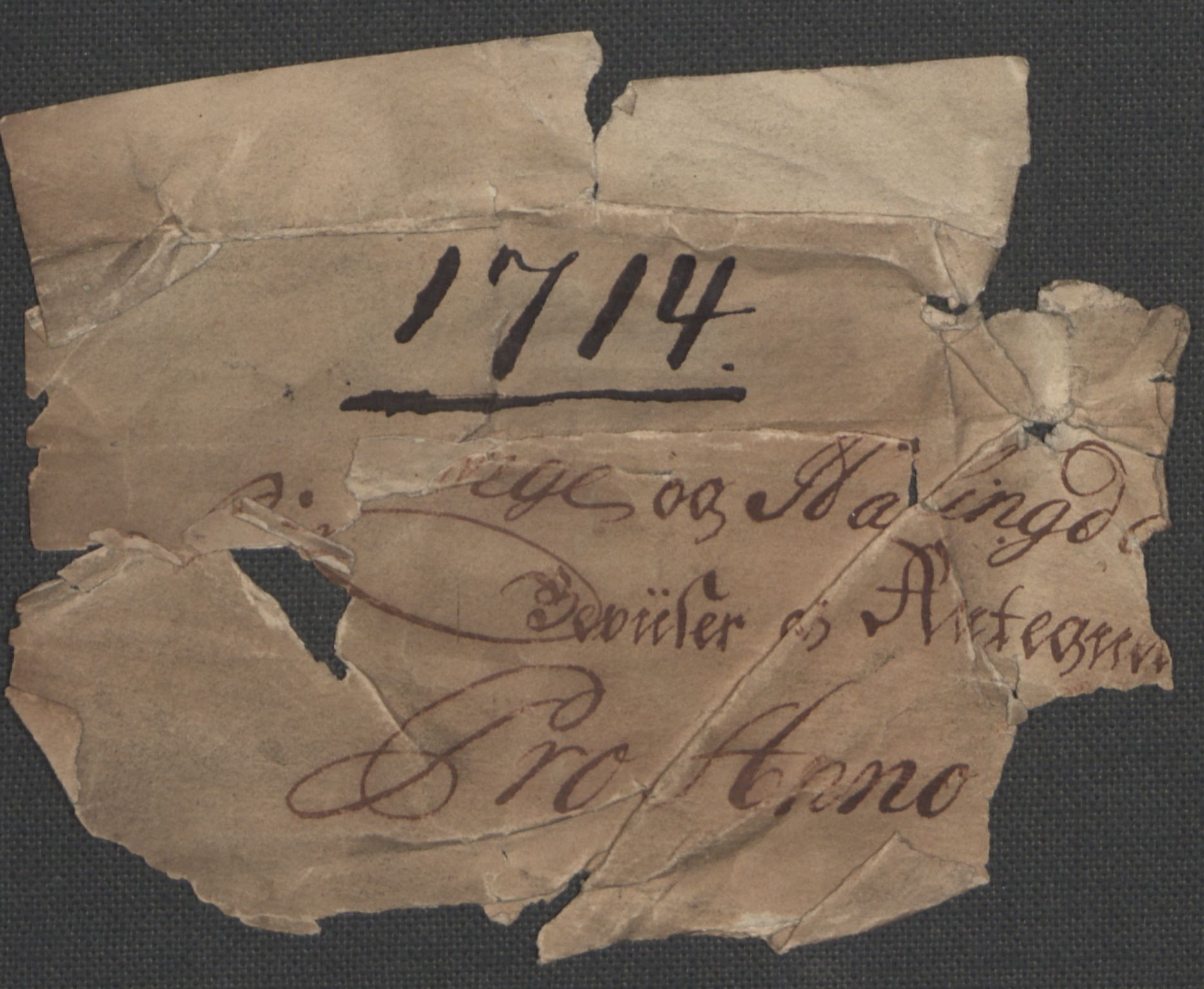 Rentekammeret inntil 1814, Reviderte regnskaper, Fogderegnskap, AV/RA-EA-4092/R23/L1471: Fogderegnskap Ringerike og Hallingdal, 1713-1714, s. 348