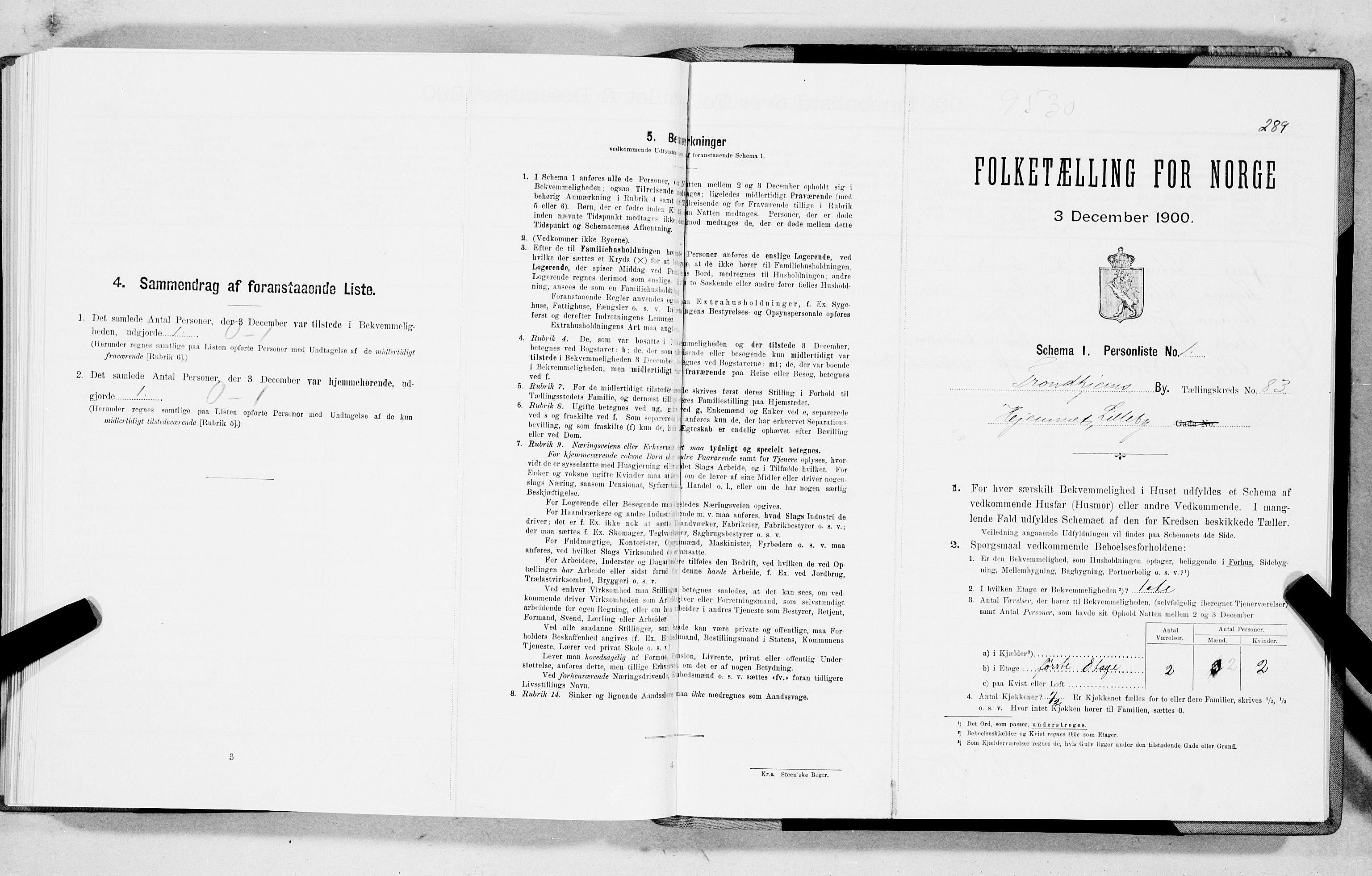 SAT, Folketelling 1900 for 1601 Trondheim kjøpstad, 1900, s. 16859