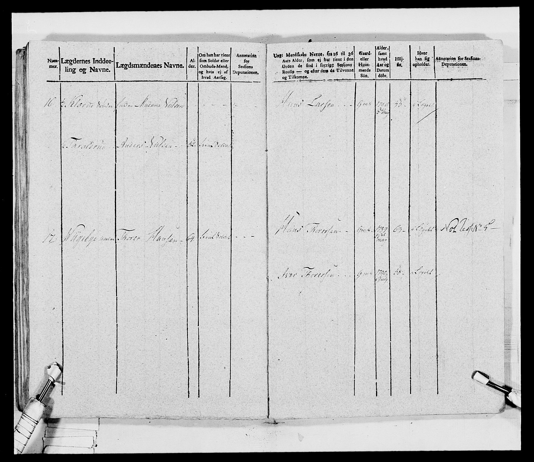 Generalitets- og kommissariatskollegiet, Det kongelige norske kommissariatskollegium, AV/RA-EA-5420/E/Eh/L0032b: Nordafjelske gevorbne infanteriregiment, 1806, s. 195