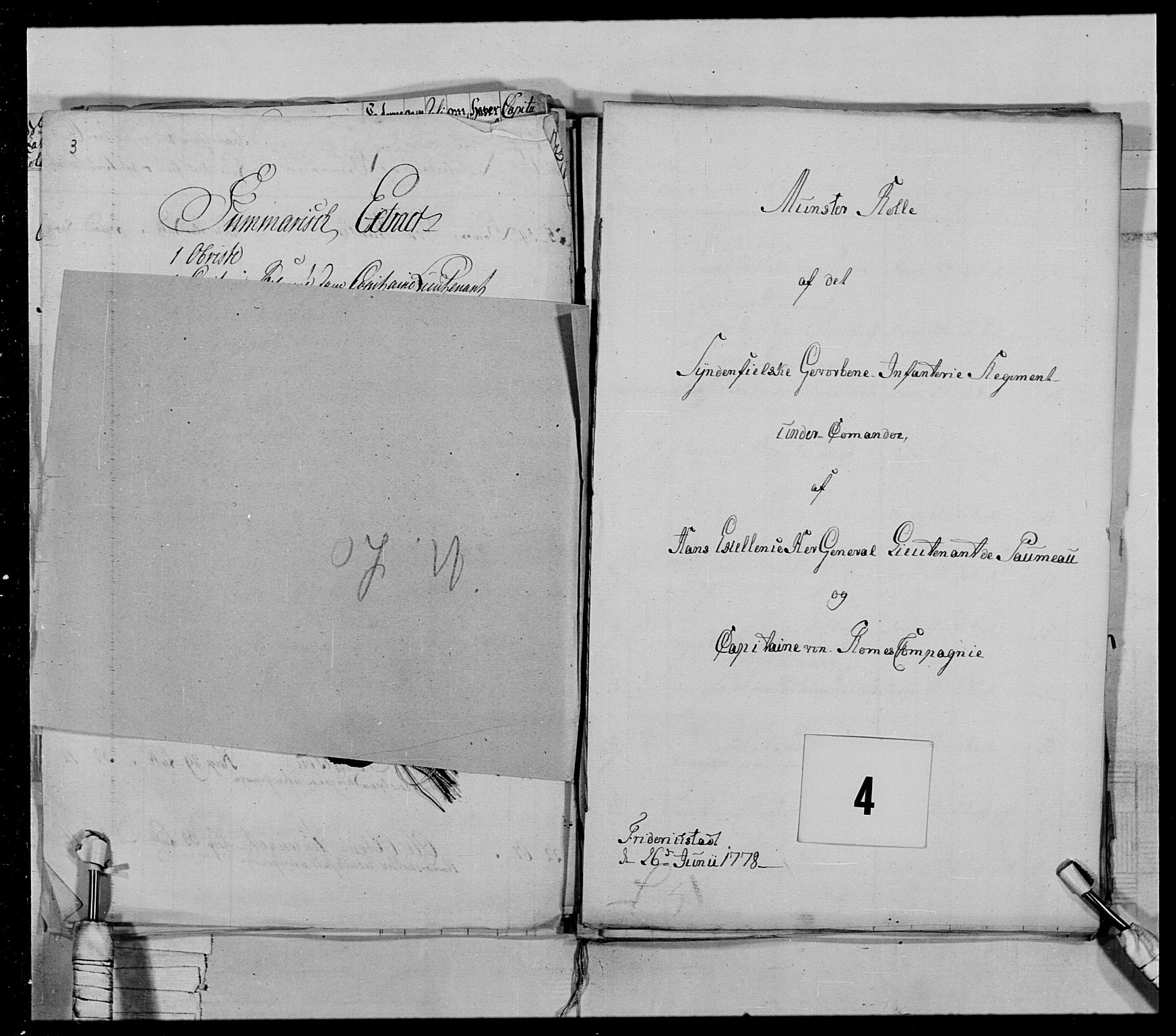 Generalitets- og kommissariatskollegiet, Det kongelige norske kommissariatskollegium, AV/RA-EA-5420/E/Eh/L0028: Sønnafjelske gevorbne infanteriregiment, 1766-1795, s. 34