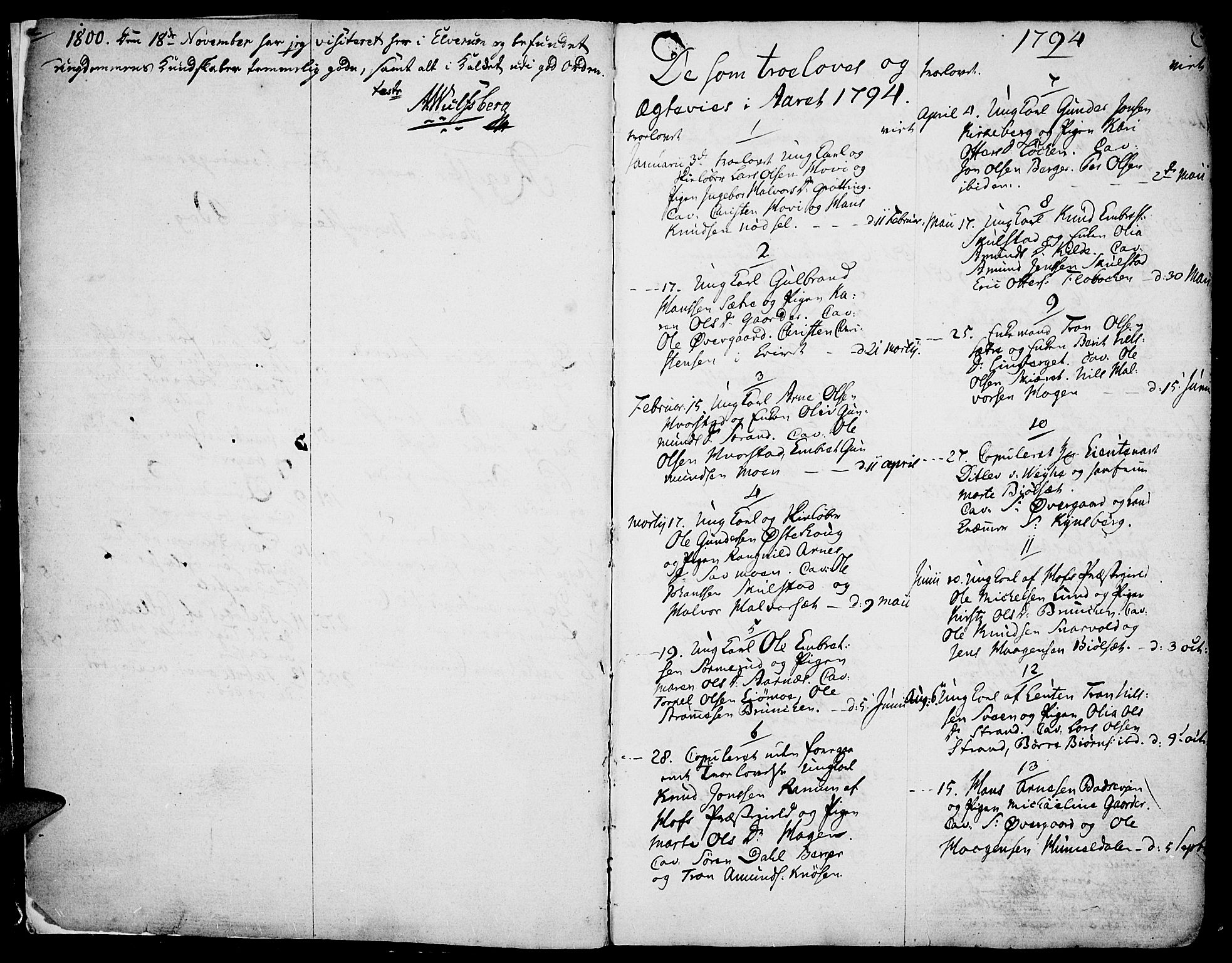 Elverum prestekontor, AV/SAH-PREST-044/H/Ha/Haa/L0006: Ministerialbok nr. 6, 1794-1814, s. 2-3
